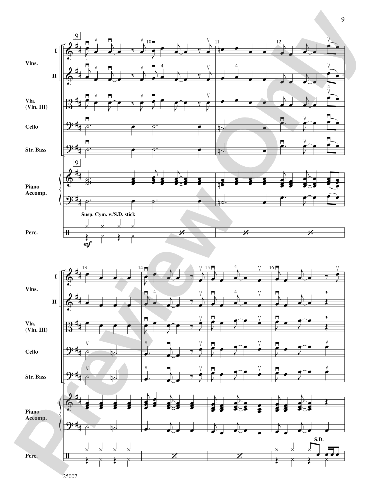 Charlie and the Chocolate Factory, Suite from: String Orchestra Conductor Score & Parts