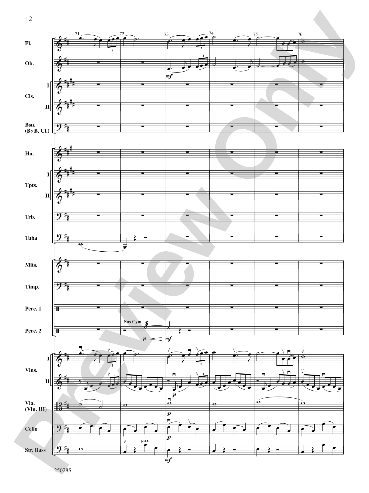 Harry Potter and the Goblet of Fire,™ Selections from: Full Orchestra Conductor Score & Parts