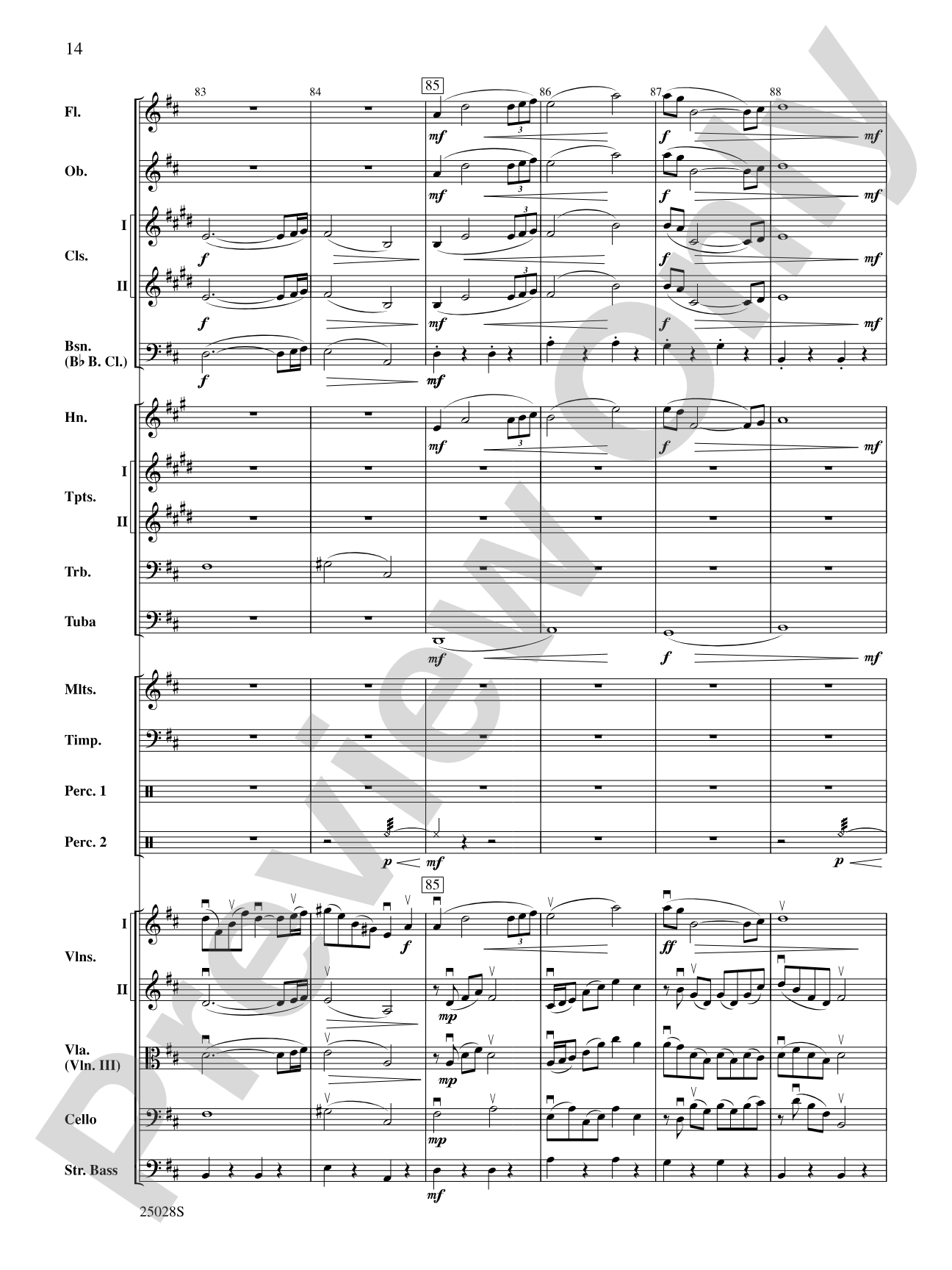 Harry Potter and the Goblet of Fire,™ Selections from: Full Orchestra Conductor Score & Parts