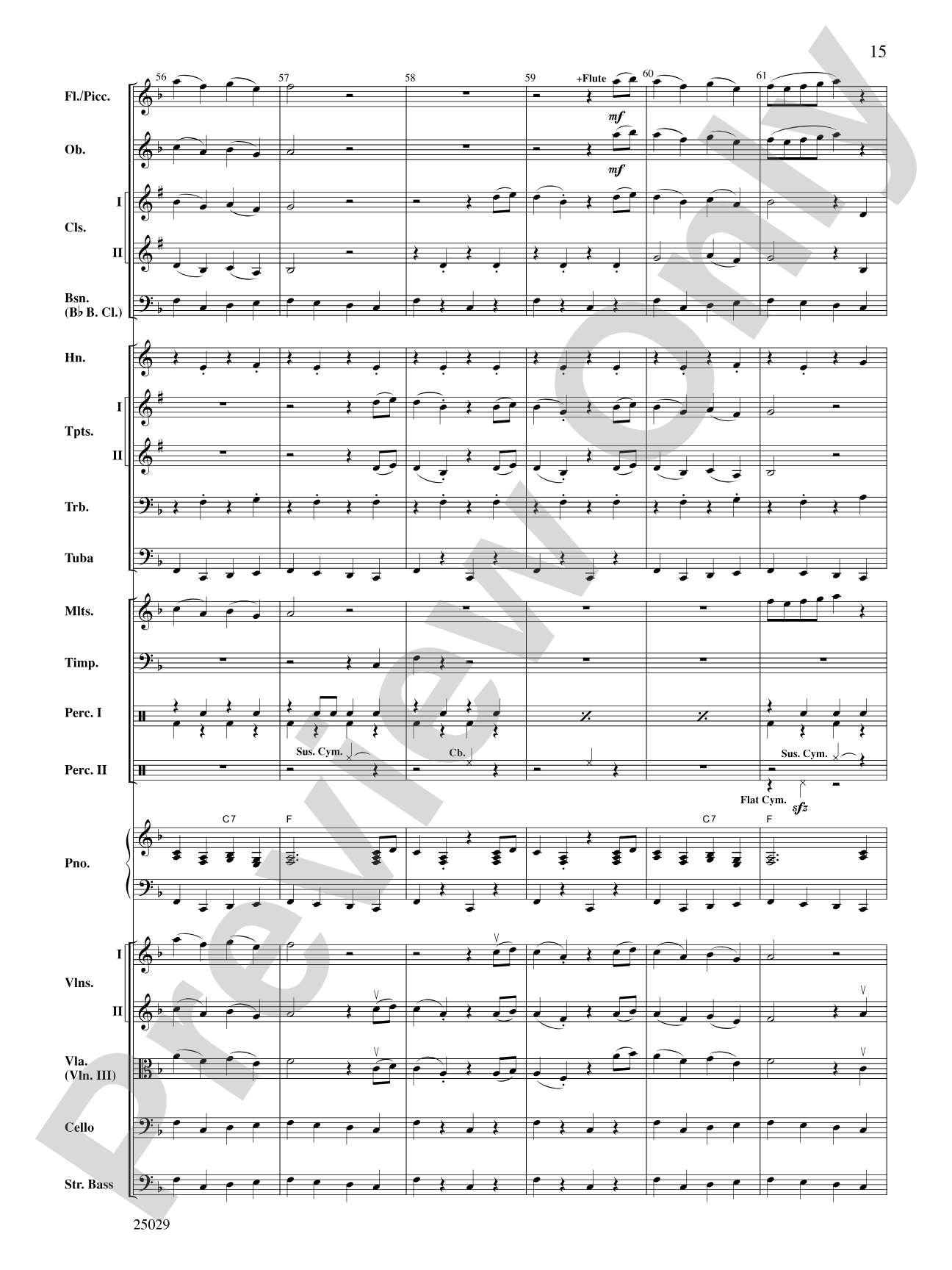 Charlie and the Chocolate Factory, Selections from: Full Orchestra Conductor Score & Parts