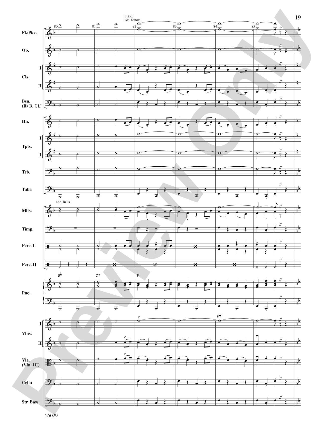 Charlie and the Chocolate Factory, Selections from: Full Orchestra Conductor Score & Parts