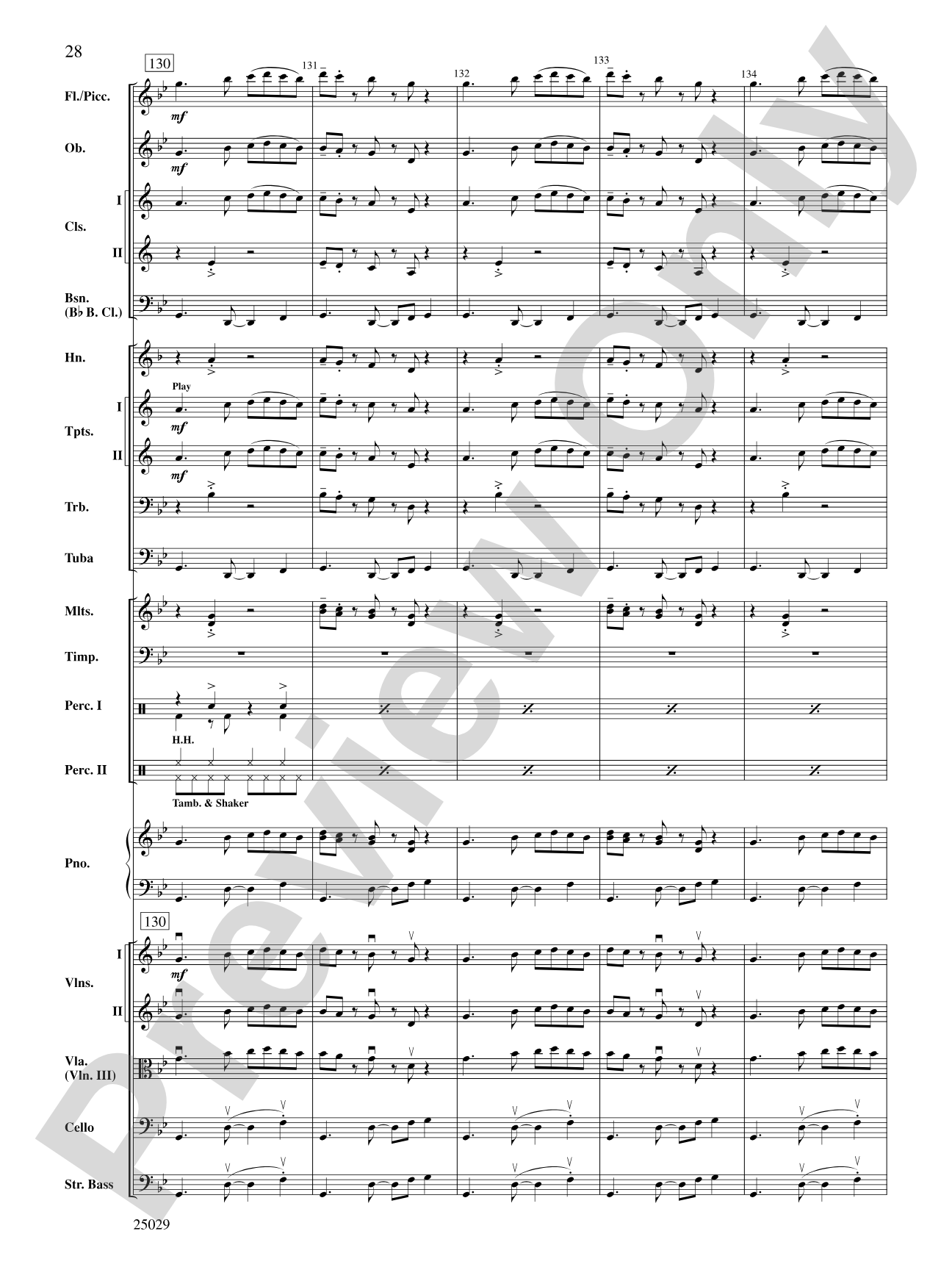 Charlie and the Chocolate Factory, Selections from: Full Orchestra Conductor Score & Parts