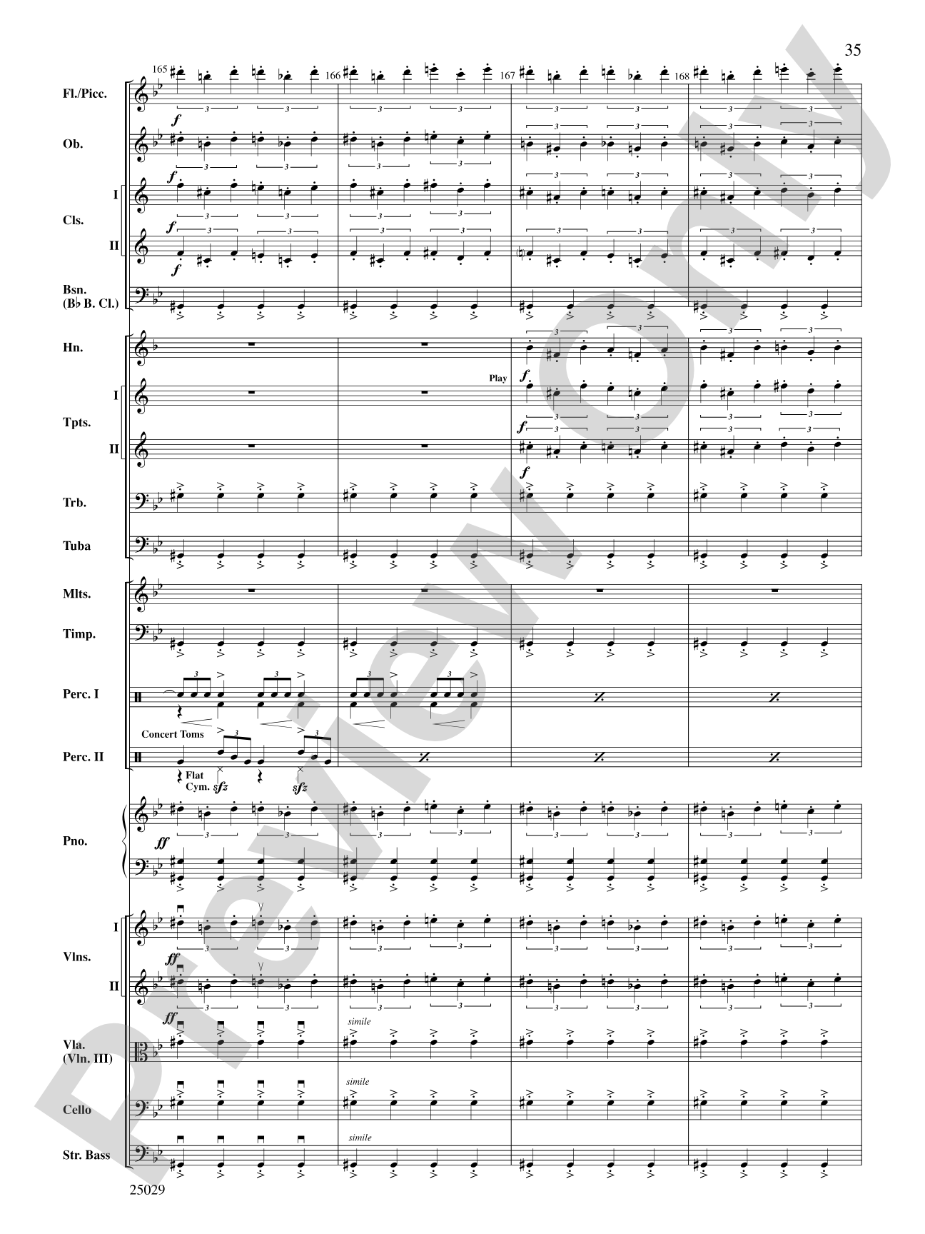 Charlie and the Chocolate Factory, Selections from: Full Orchestra Conductor Score & Parts