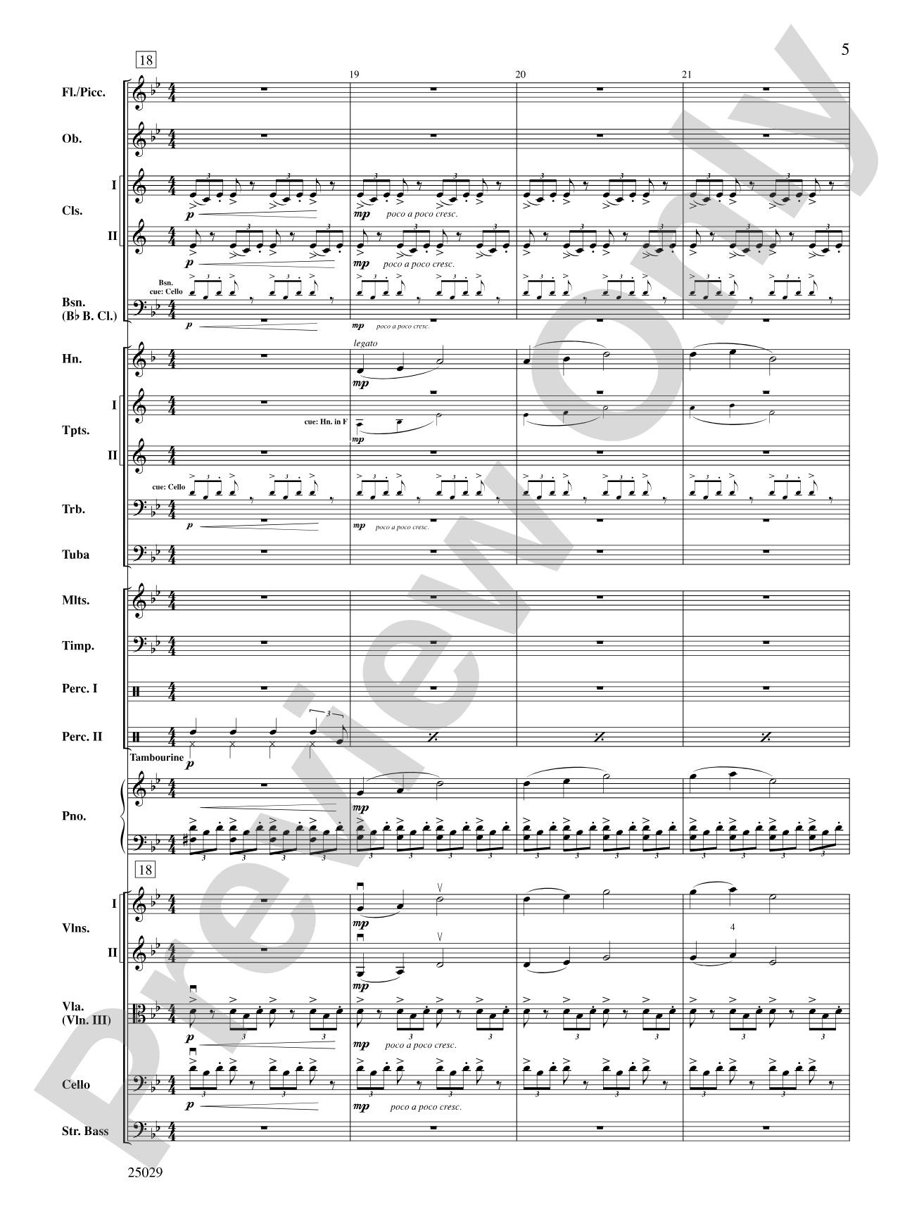 Charlie and the Chocolate Factory, Selections from: Full Orchestra Conductor Score & Parts
