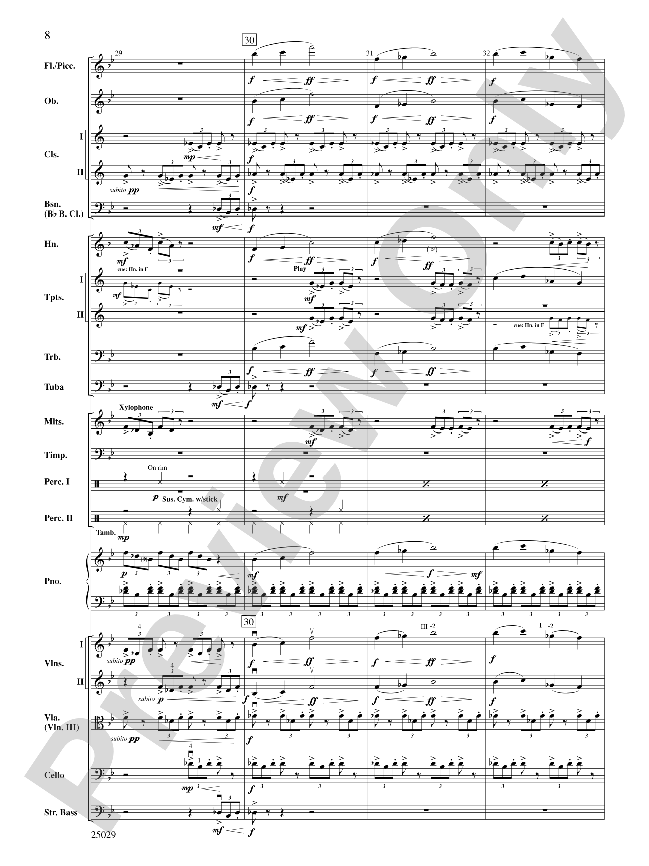 Charlie and the Chocolate Factory, Selections from: Full Orchestra Conductor Score & Parts