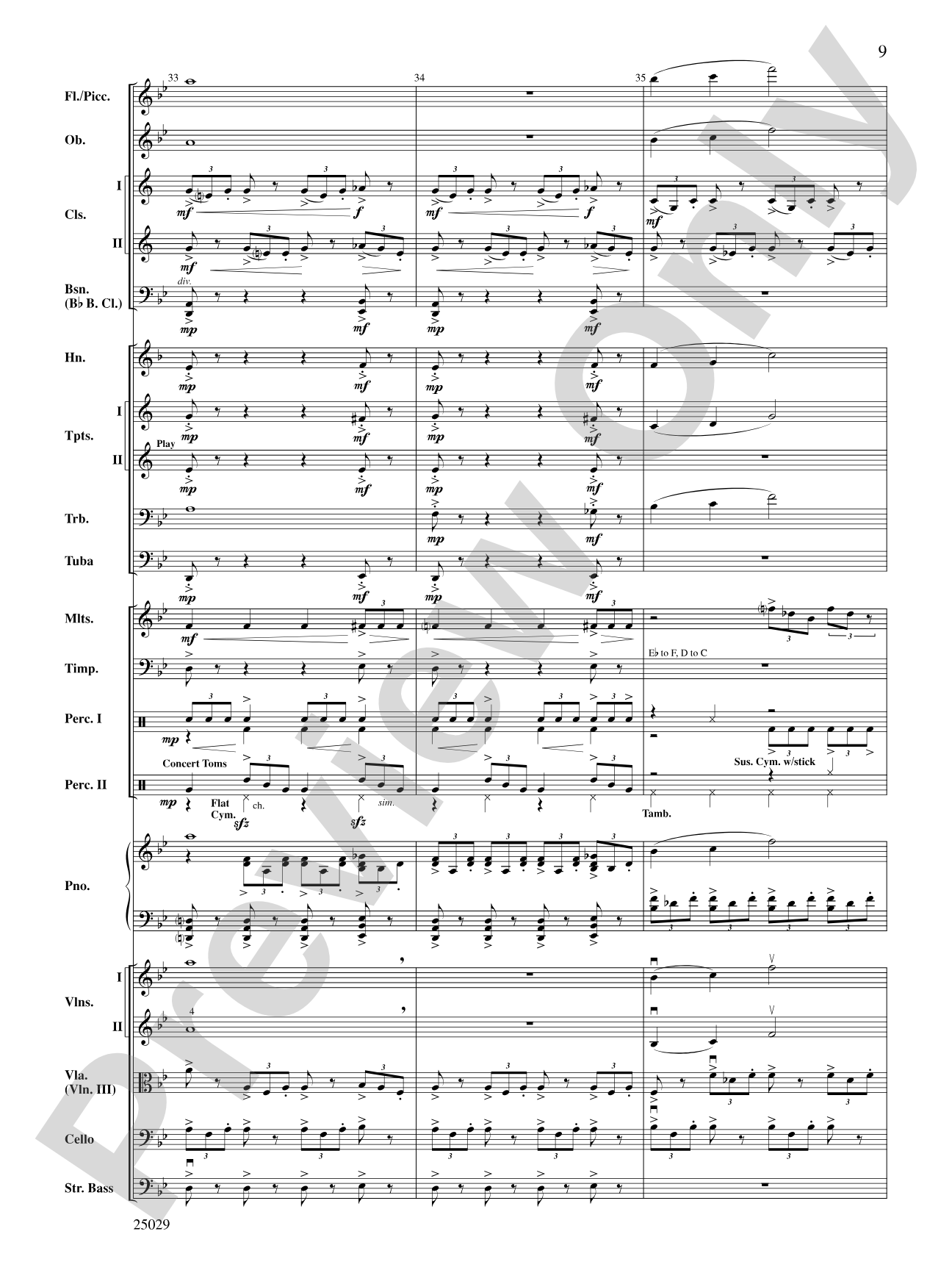 Charlie and the Chocolate Factory, Selections from: Full Orchestra Conductor Score & Parts