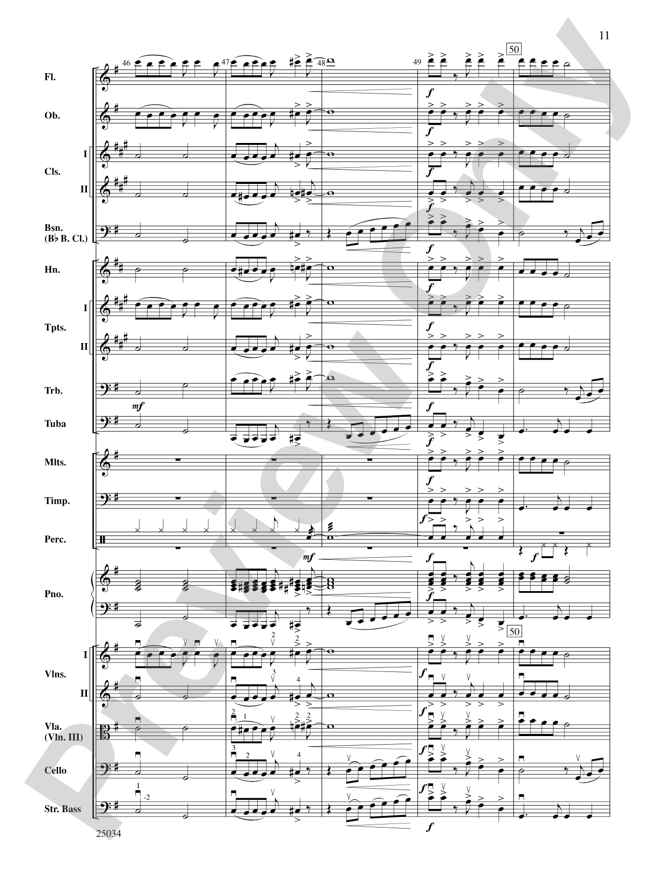 A Rockin' Halloween: Full Orchestra Conductor Score & Parts