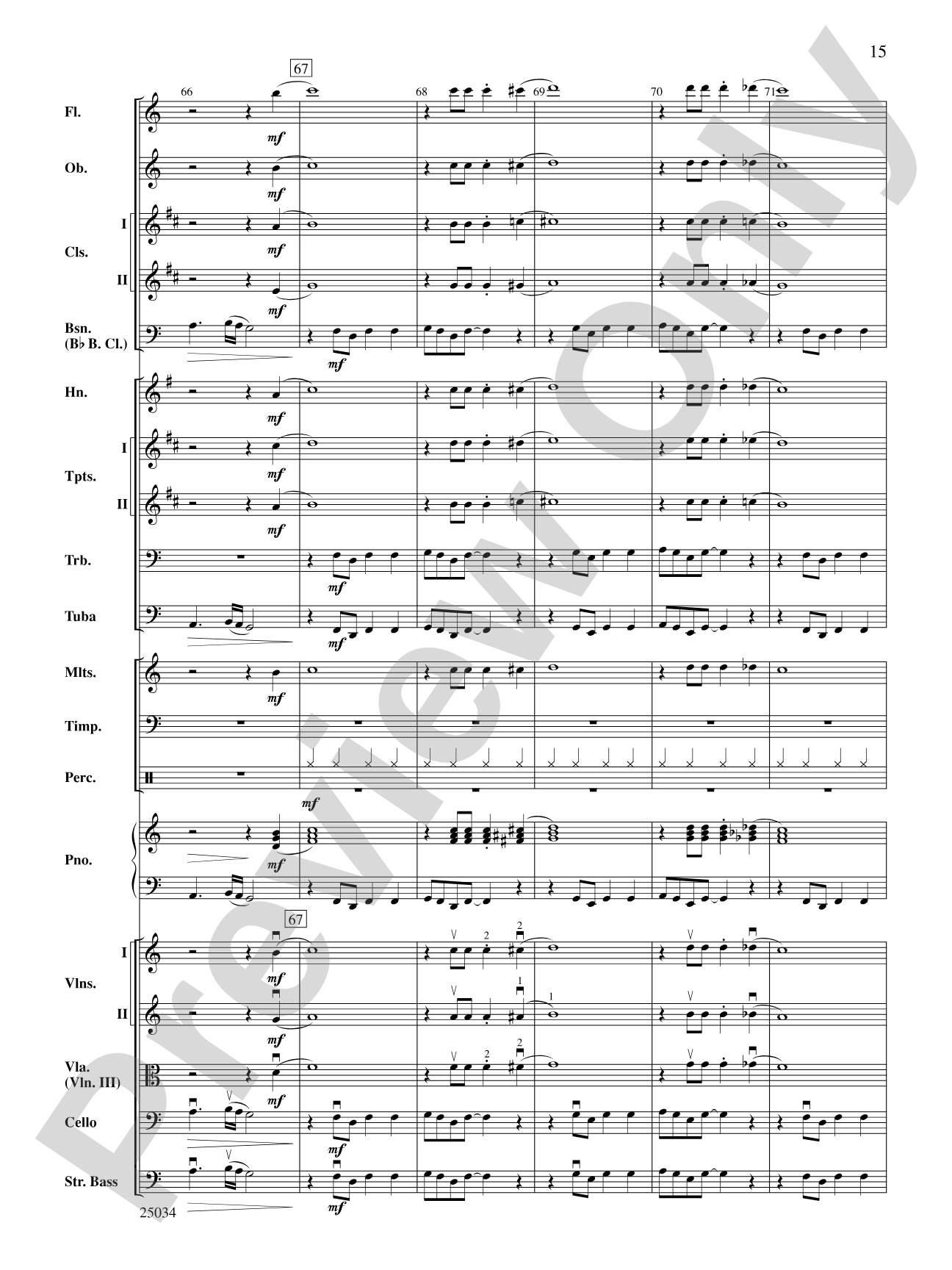 A Rockin' Halloween: Full Orchestra Conductor Score & Parts