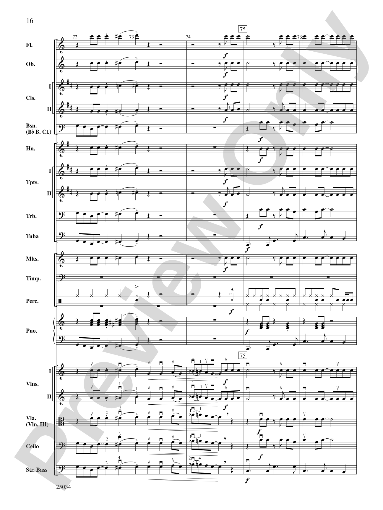 A Rockin' Halloween: Full Orchestra Conductor Score & Parts