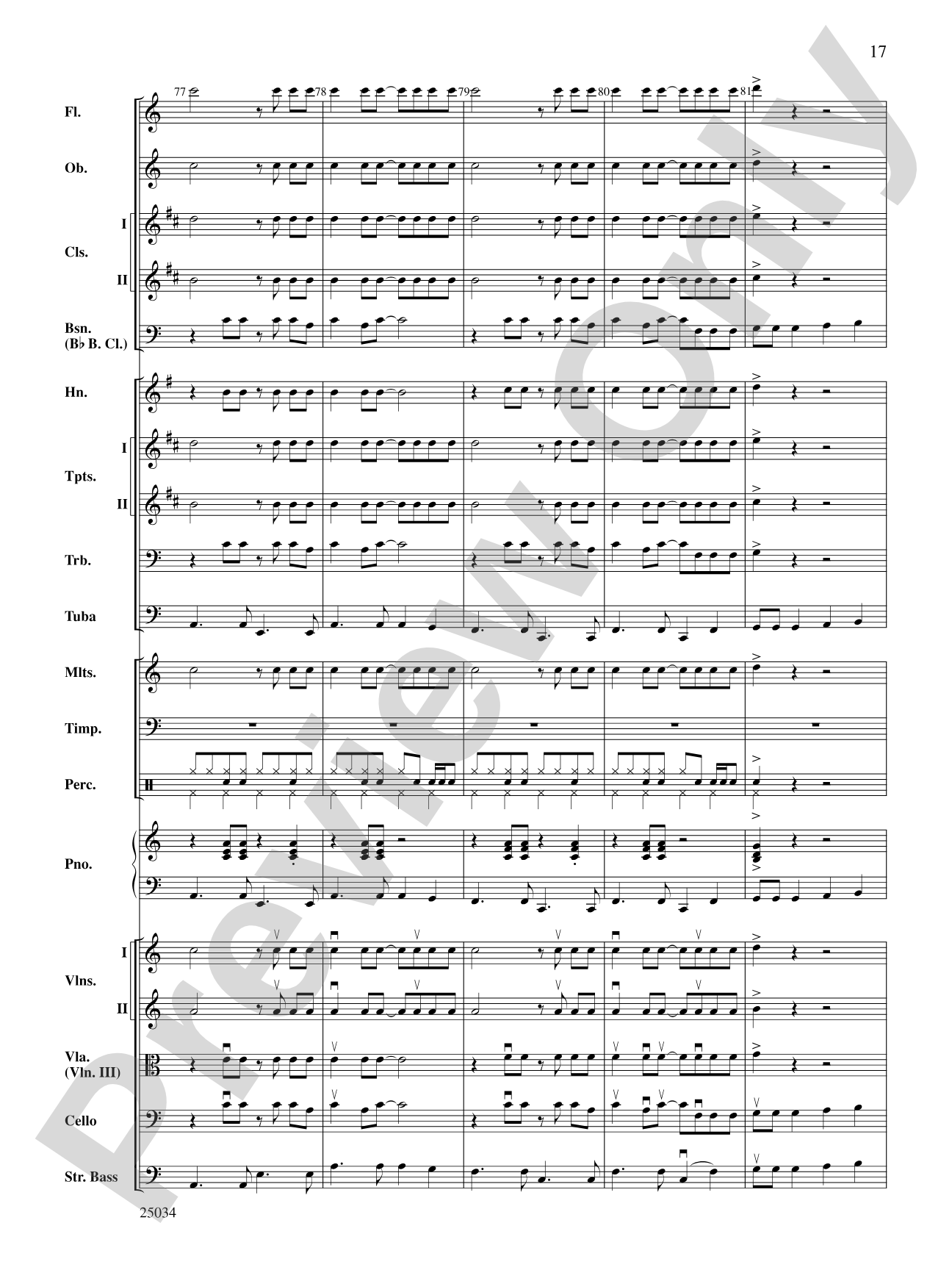 A Rockin' Halloween: Full Orchestra Conductor Score & Parts