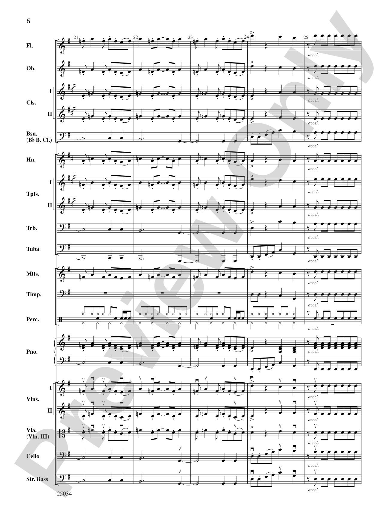 A Rockin' Halloween: Full Orchestra Conductor Score & Parts