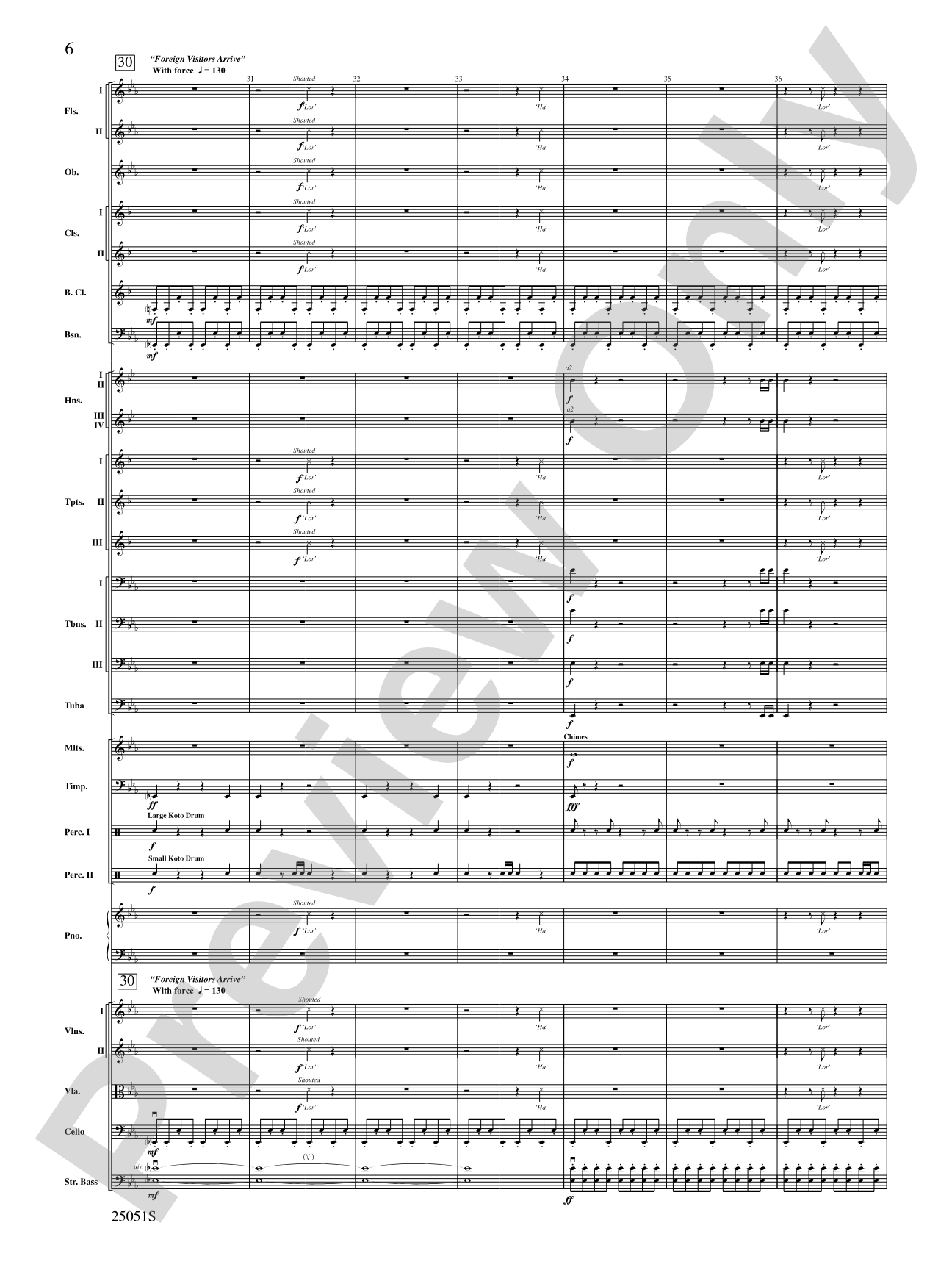 Harry Potter and the Goblet of Fire,™ Concert Suite from: Full Orchestra Conductor Score & Parts