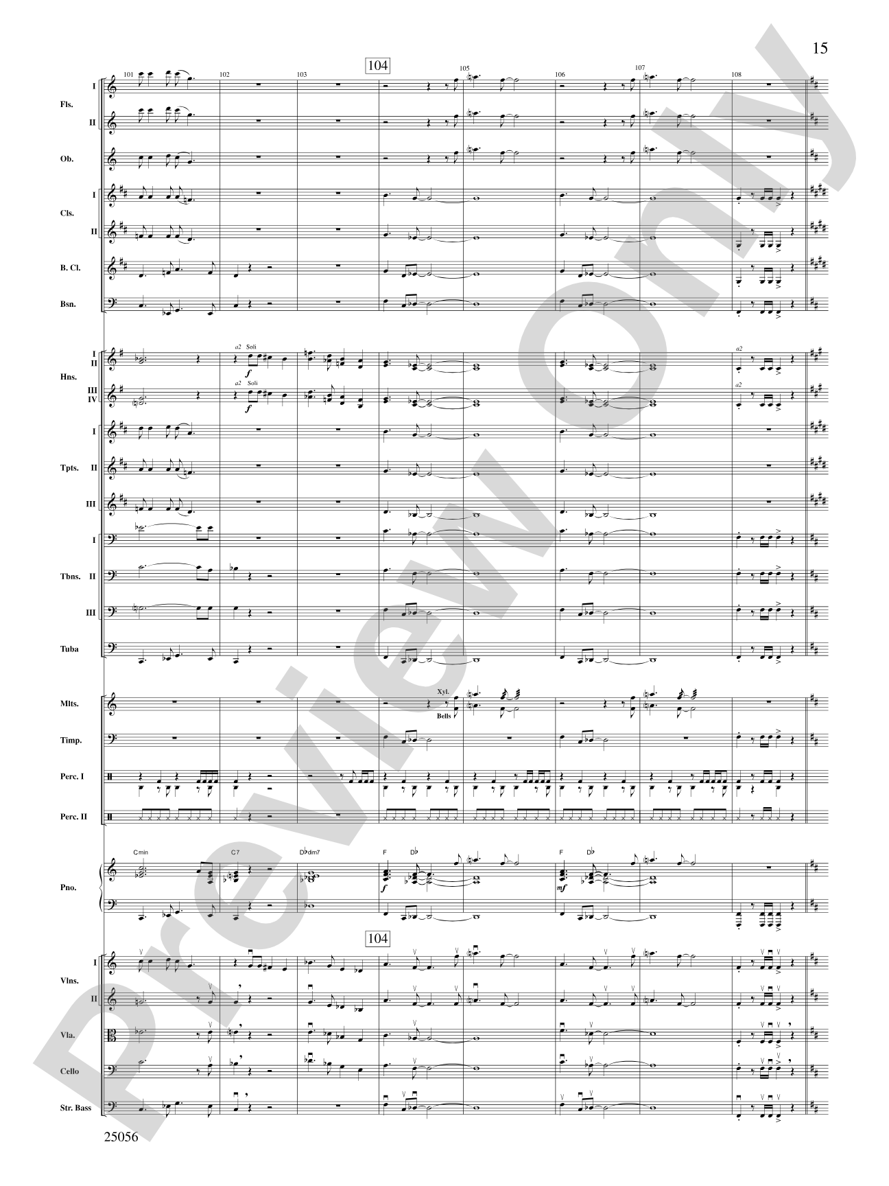 James Bond Medley: Full Orchestra Conductor Score & Parts