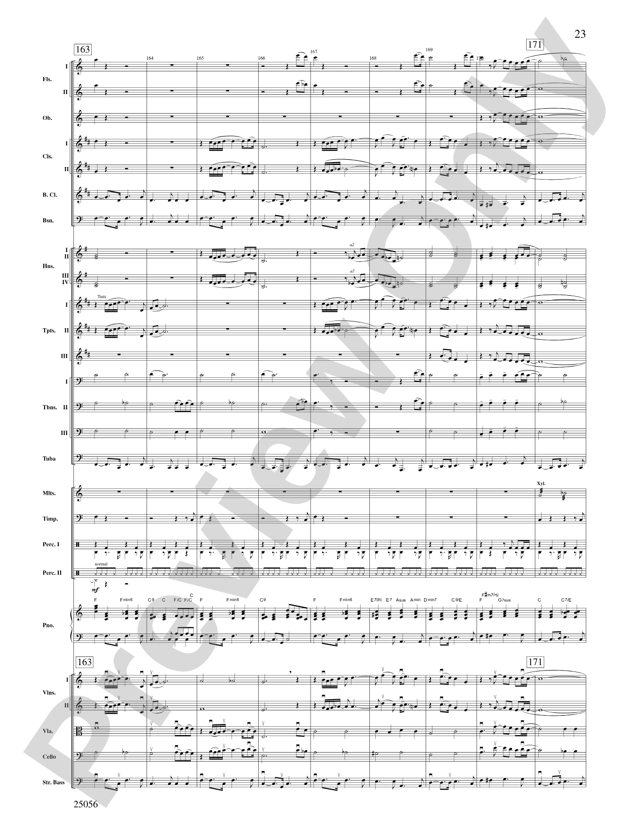 James Bond Medley: Full Orchestra Conductor Score & Parts