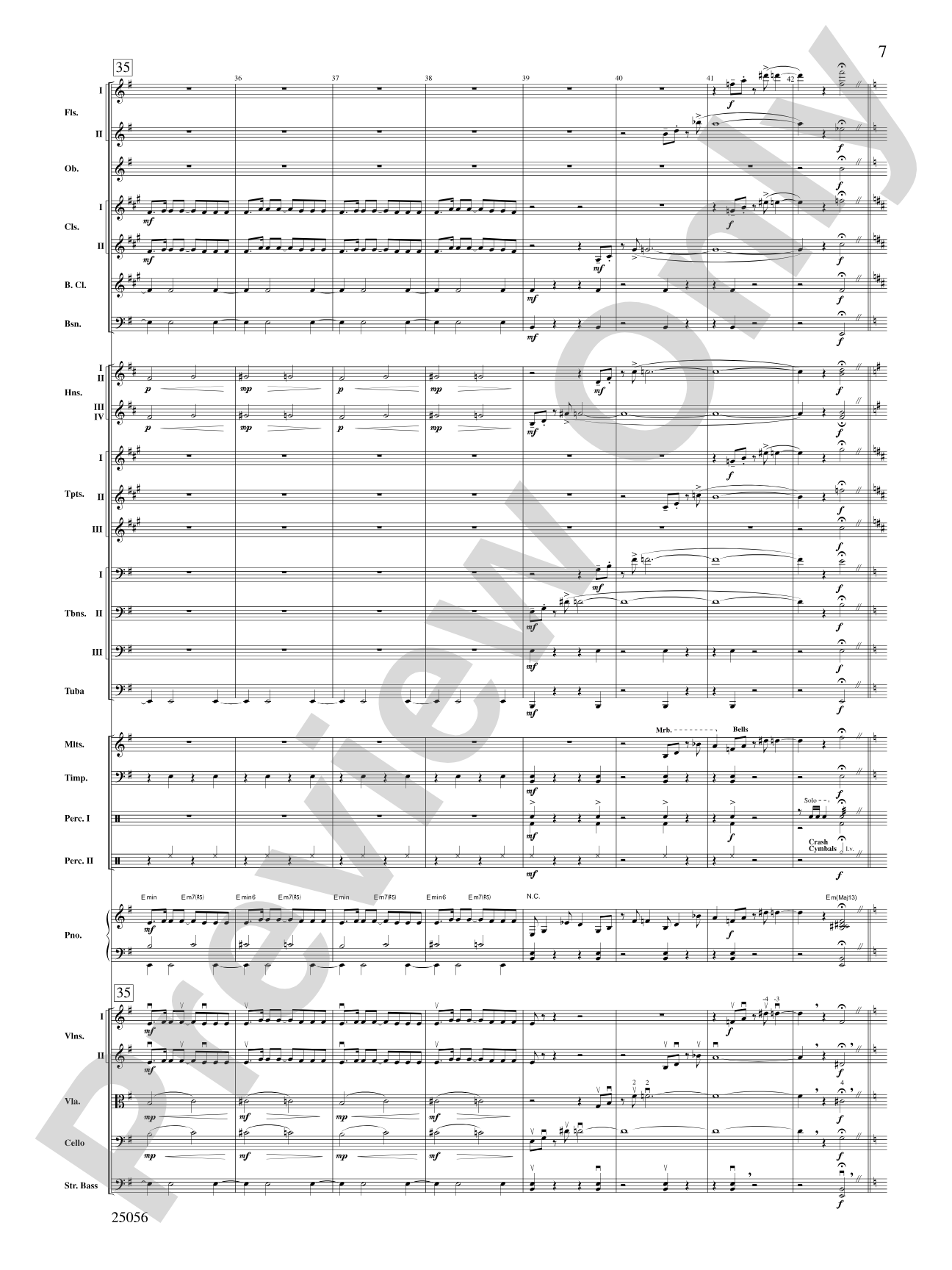 James Bond Medley: Full Orchestra Conductor Score & Parts