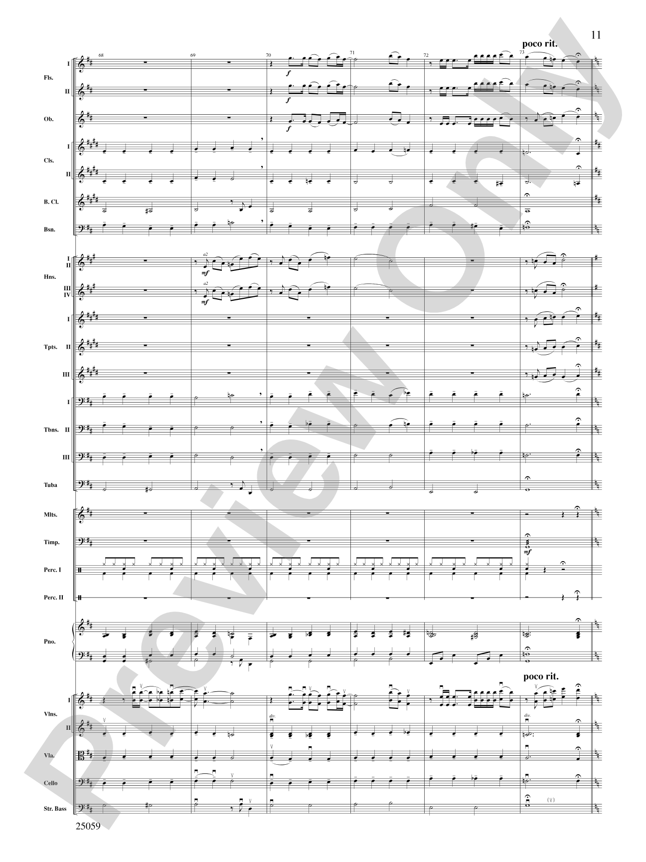 The 25th Annual Putnam County Spelling Bee,™ Selections from: Full Orchestra Conductor Score & Parts