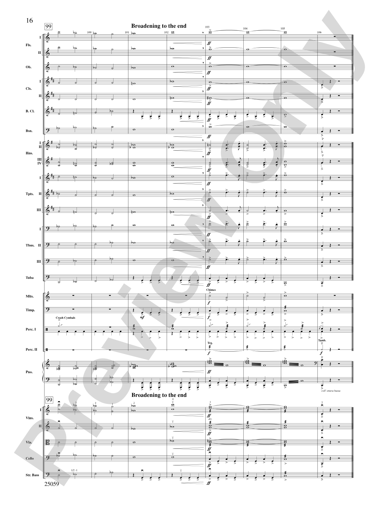 The 25th Annual Putnam County Spelling Bee,™ Selections from: Full Orchestra Conductor Score & Parts