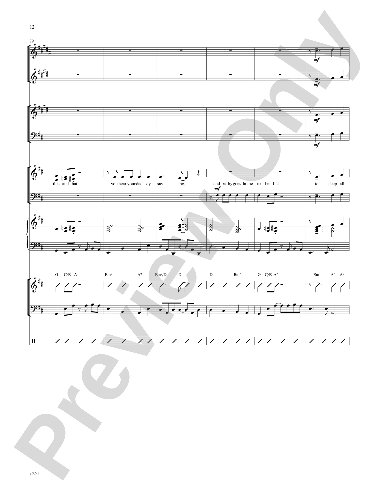 Lullaby of Broadway (and Forty-Second Street): Choral SoundPax