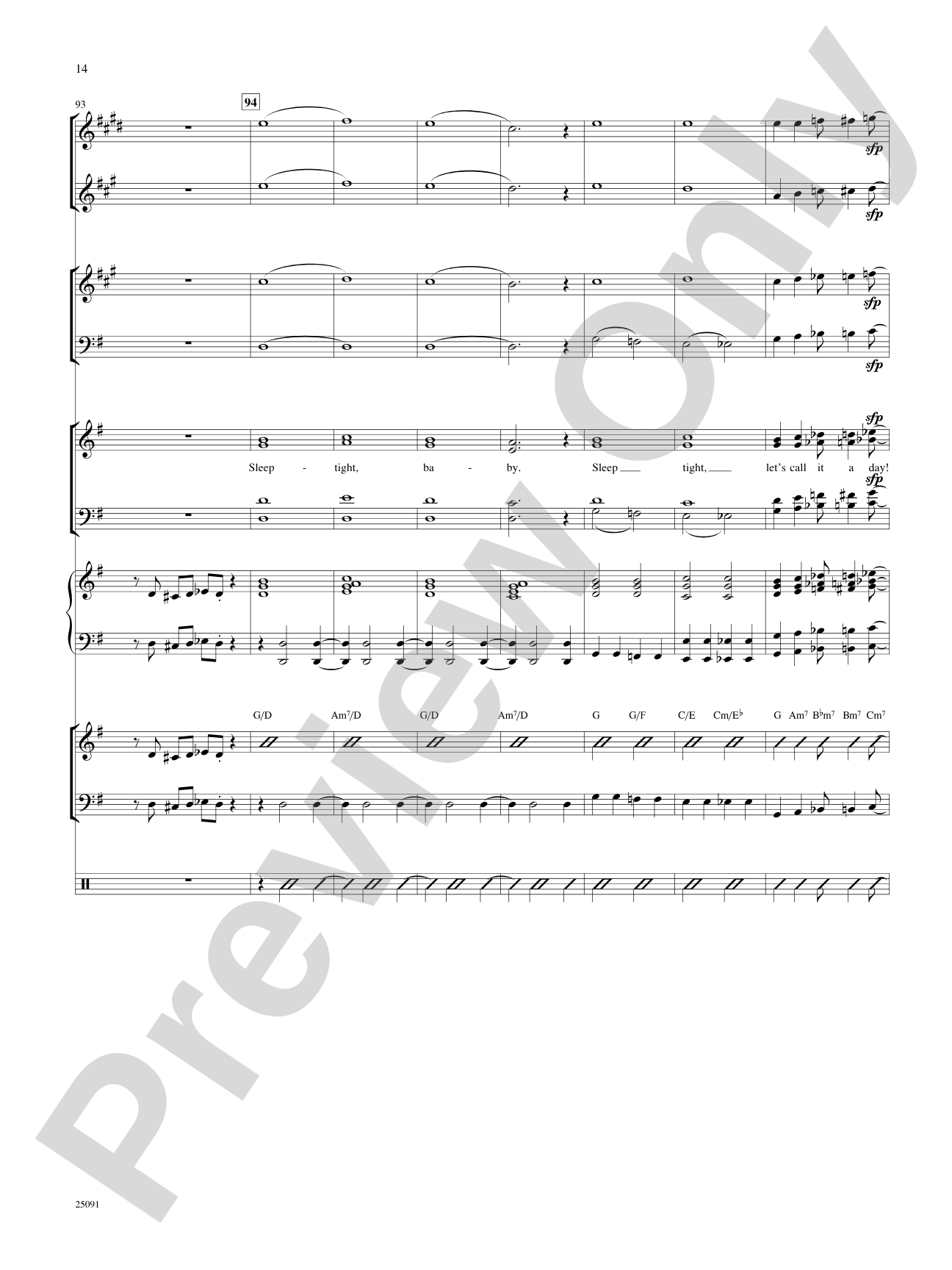 Lullaby of Broadway (and Forty-Second Street): Choral SoundPax
