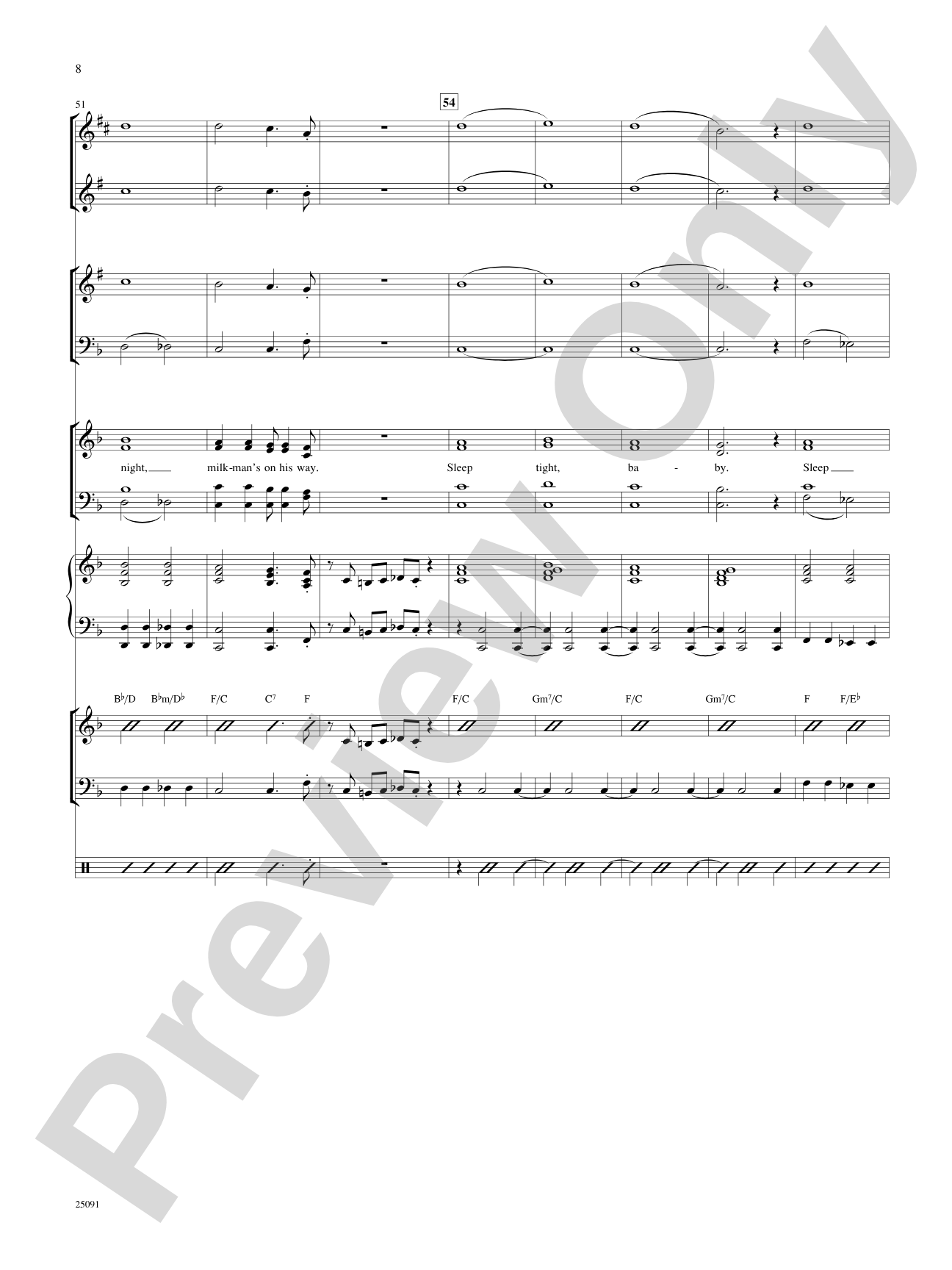 Lullaby of Broadway (and Forty-Second Street): Choral SoundPax