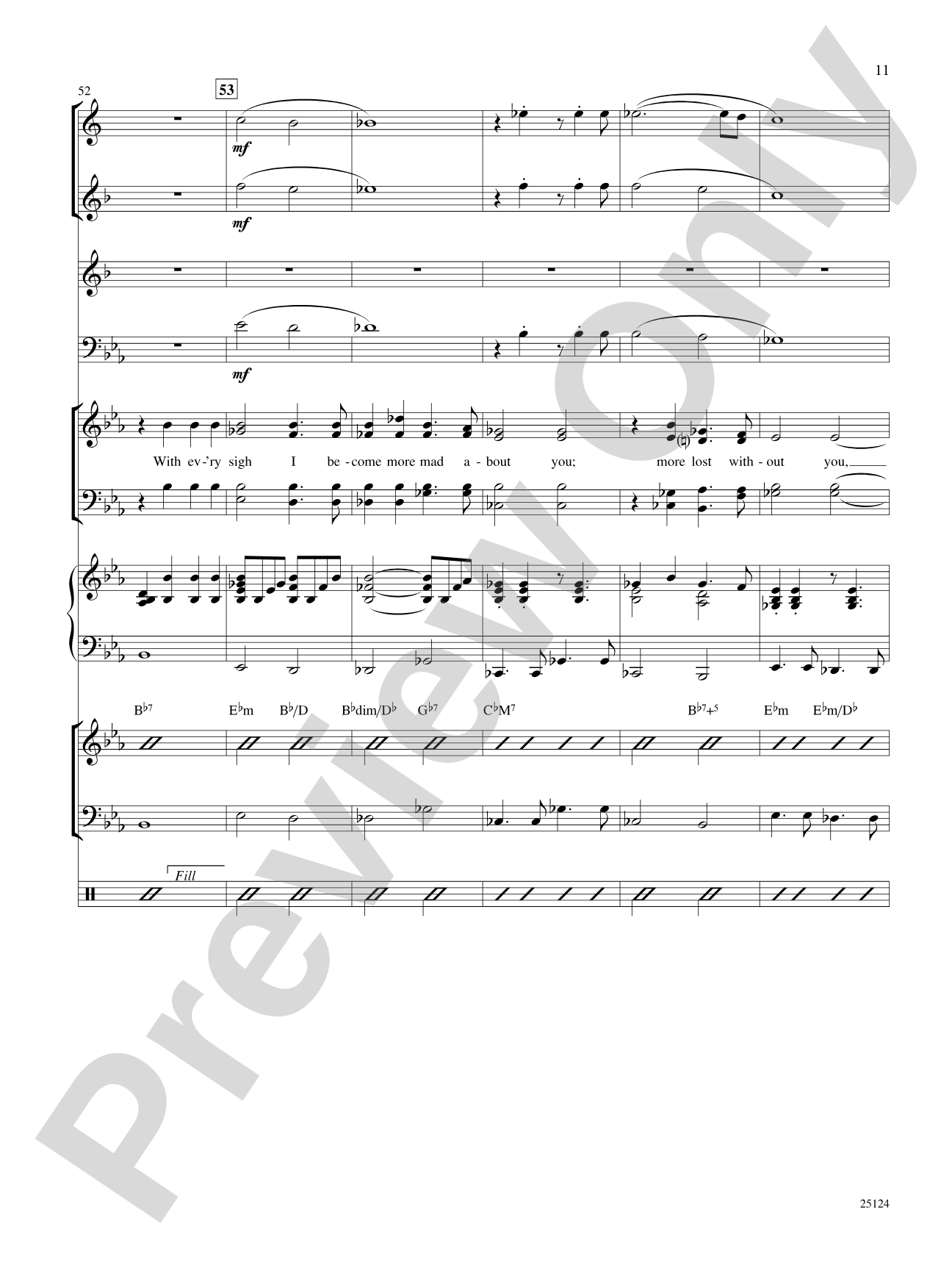 I Only Have Eyes for You / The More I See You: Choral SoundPax