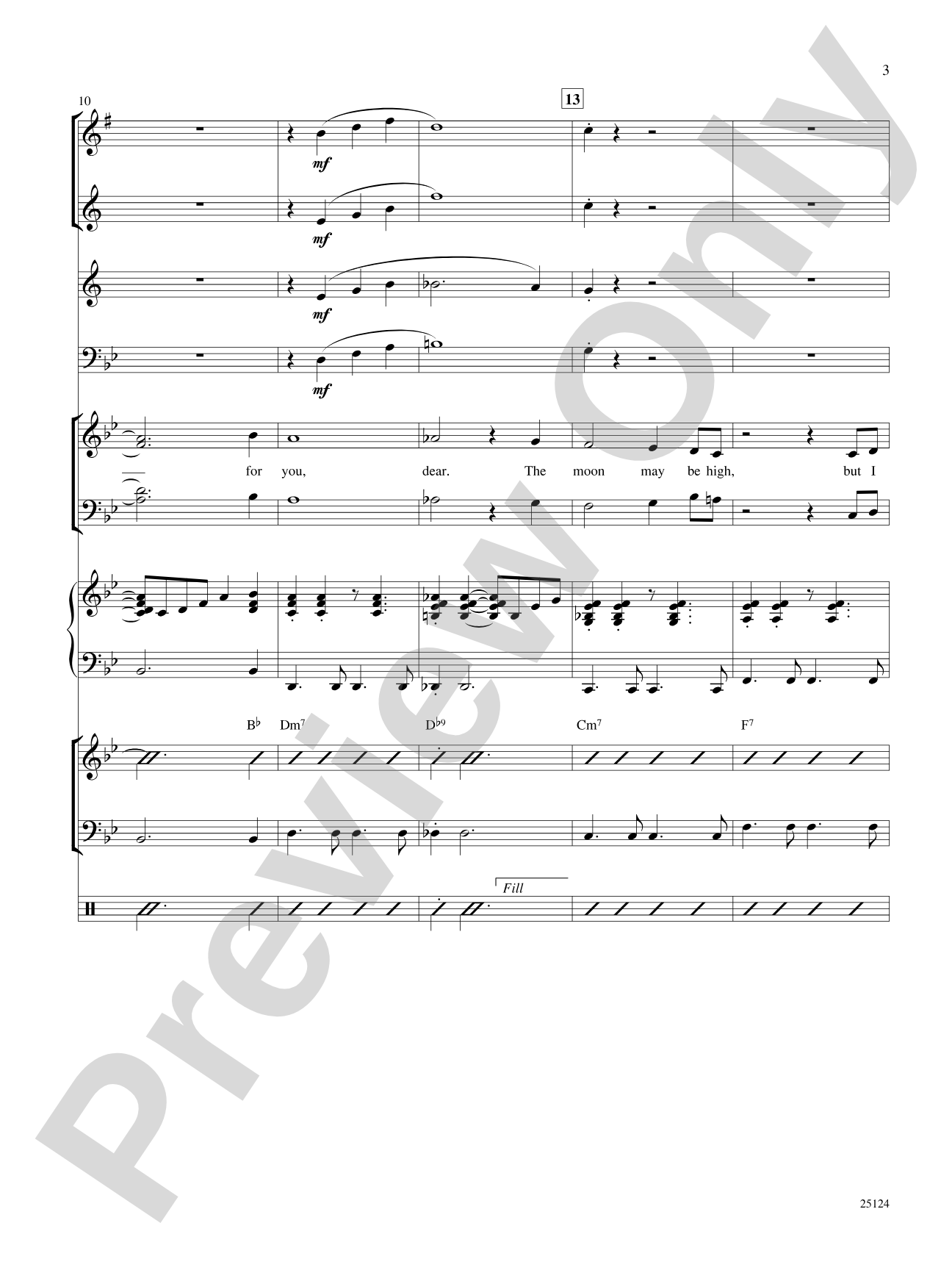 I Only Have Eyes for You / The More I See You: Choral SoundPax
