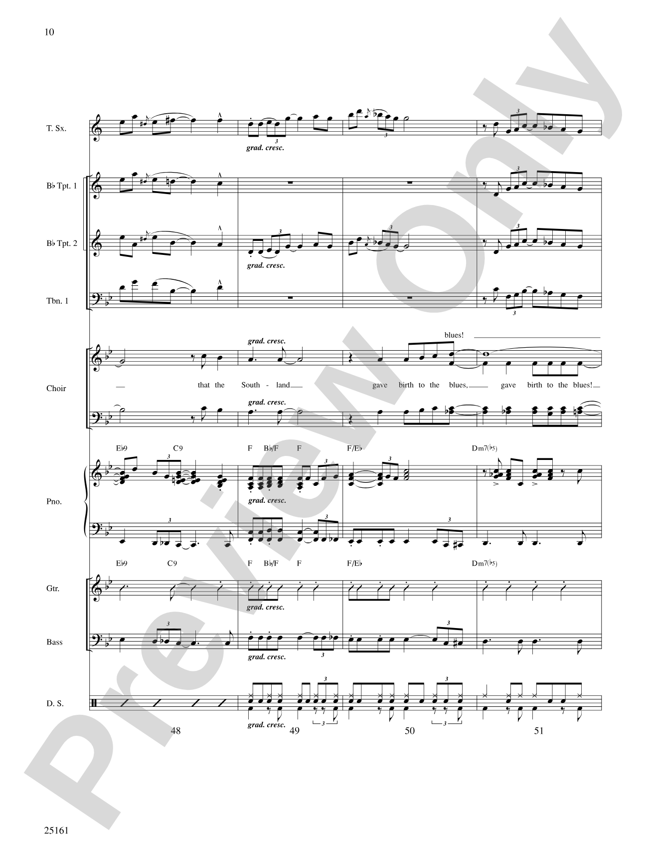 Portrait in Blue: Choral SoundPax