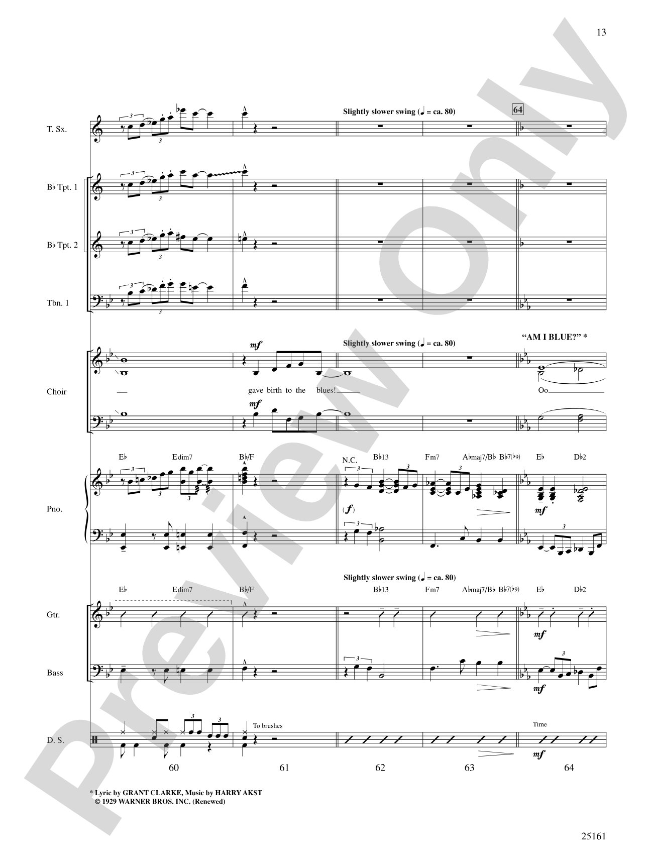 Portrait in Blue: Choral SoundPax