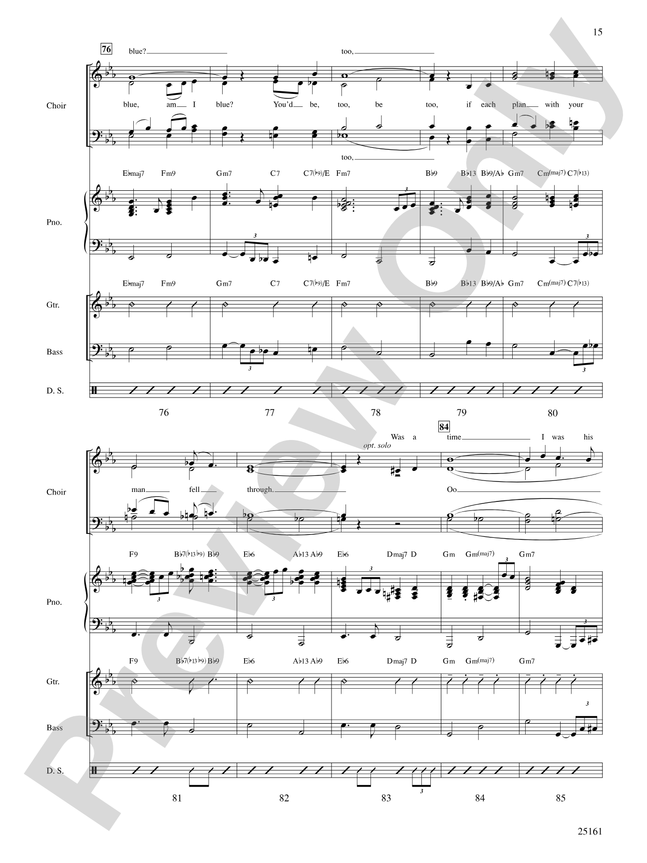 Portrait in Blue: Choral SoundPax