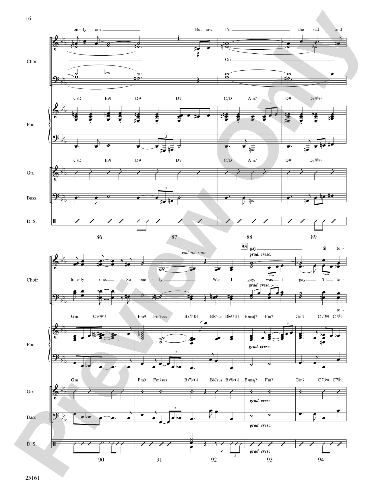 Portrait in Blue: Choral SoundPax