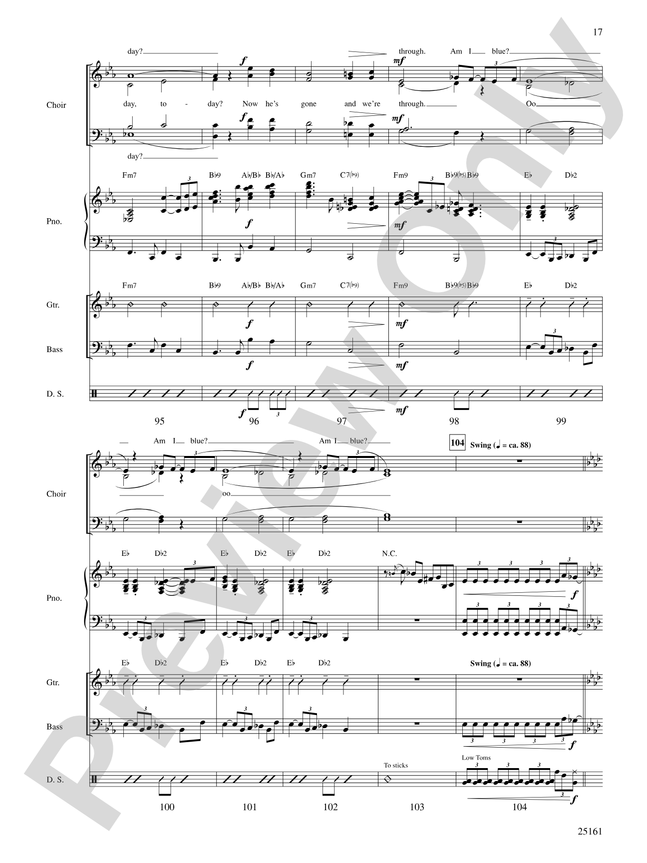 Portrait in Blue: Choral SoundPax
