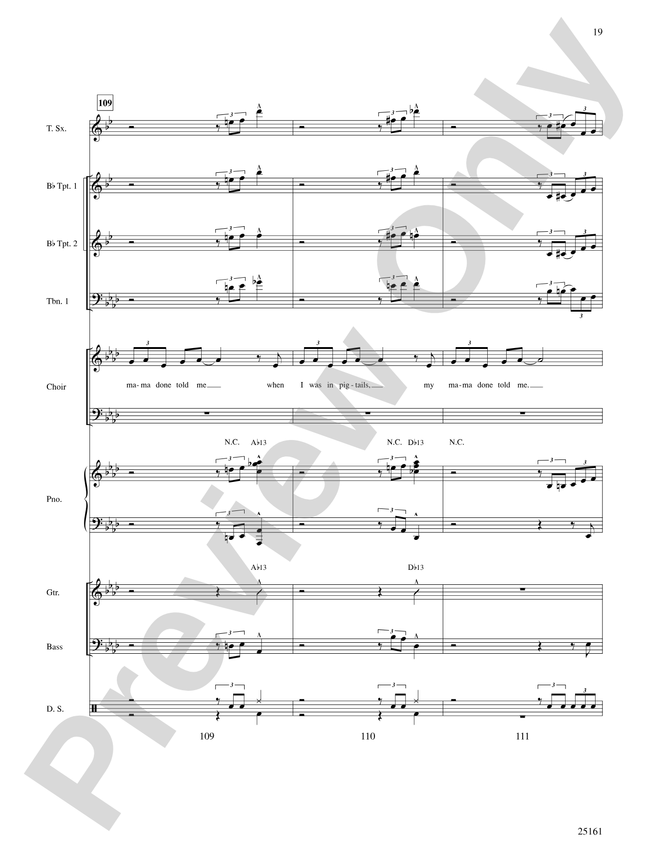 Portrait in Blue: Choral SoundPax
