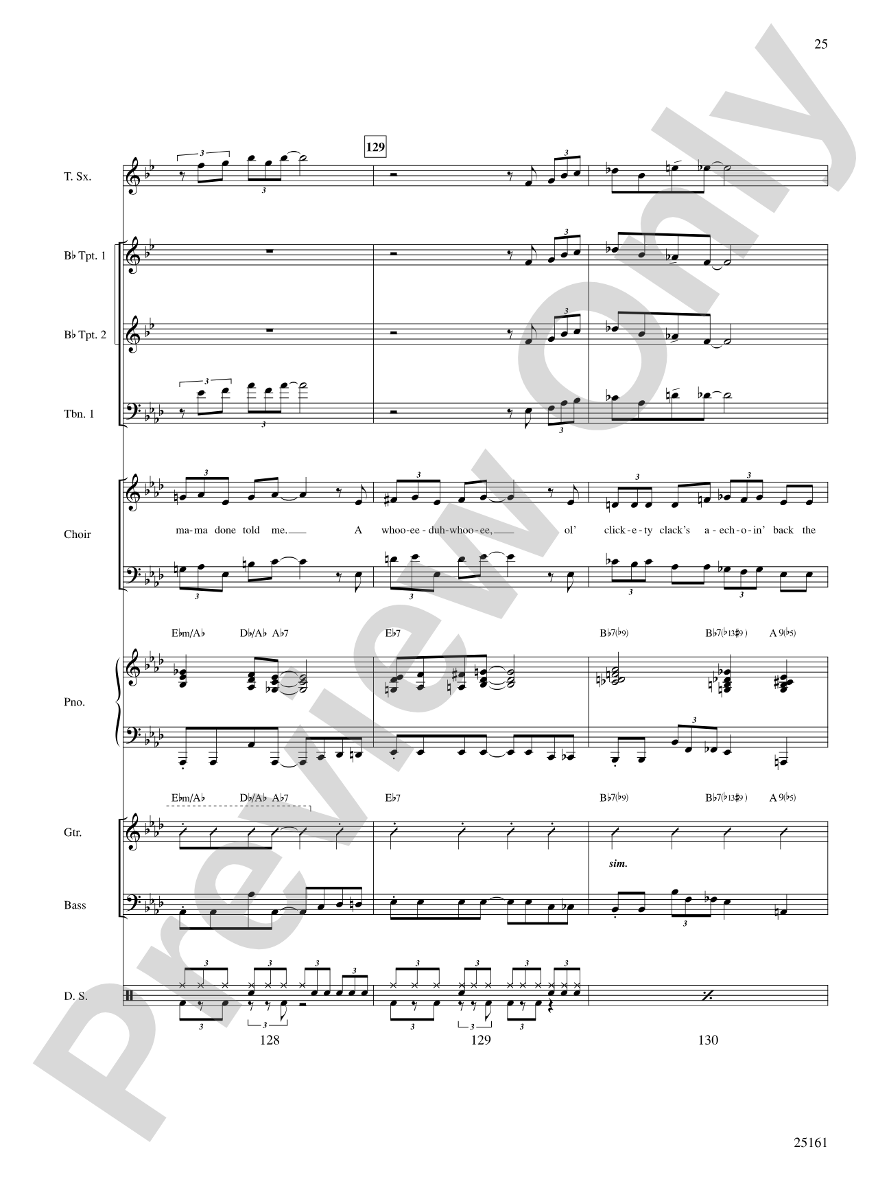 Portrait in Blue: Choral SoundPax
