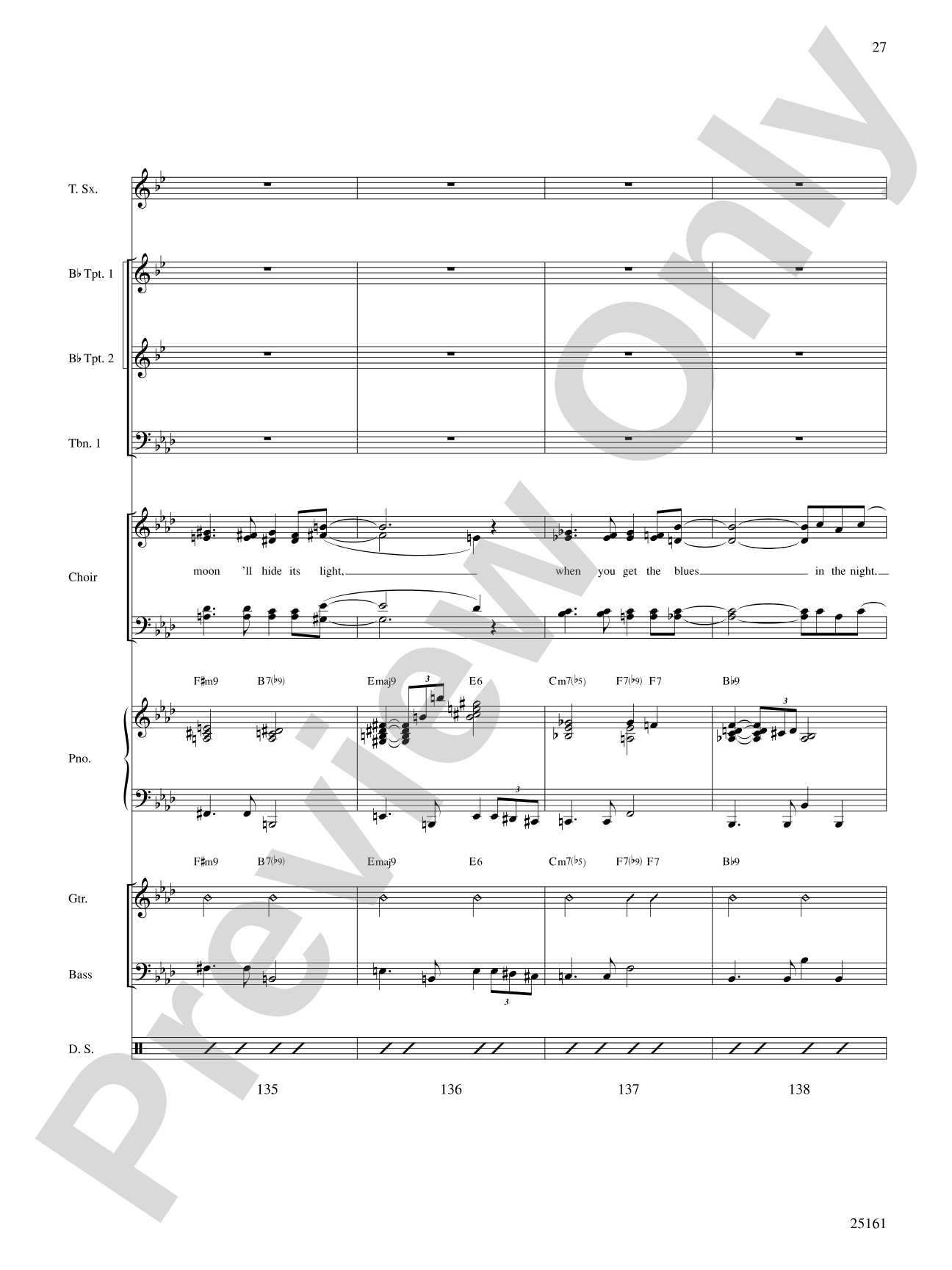 Portrait in Blue: Choral SoundPax