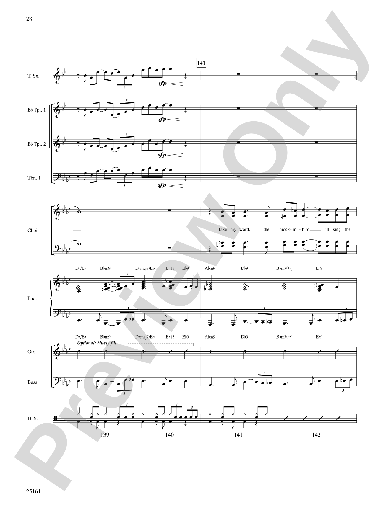 Portrait in Blue: Choral SoundPax