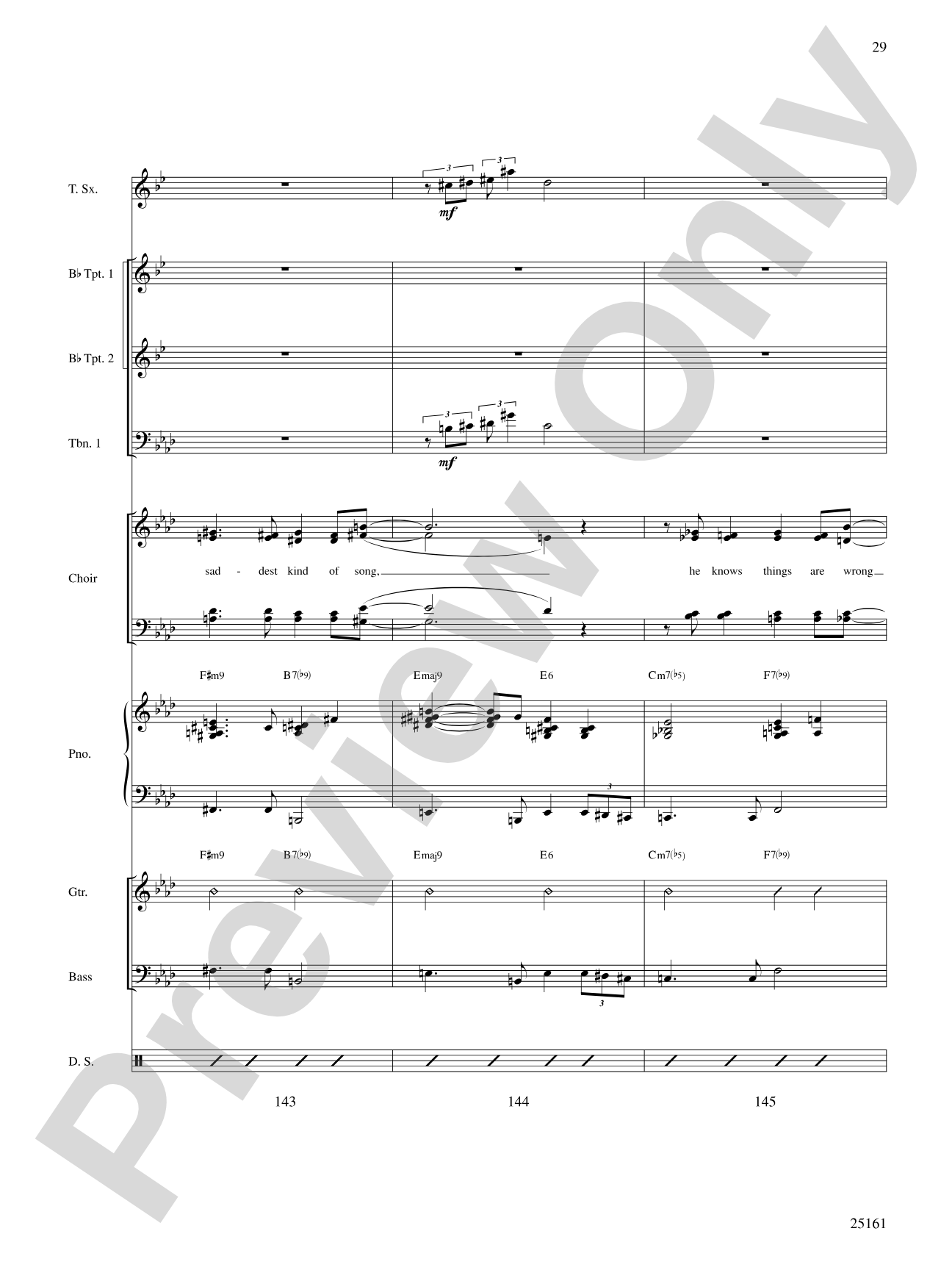 Portrait in Blue: Choral SoundPax
