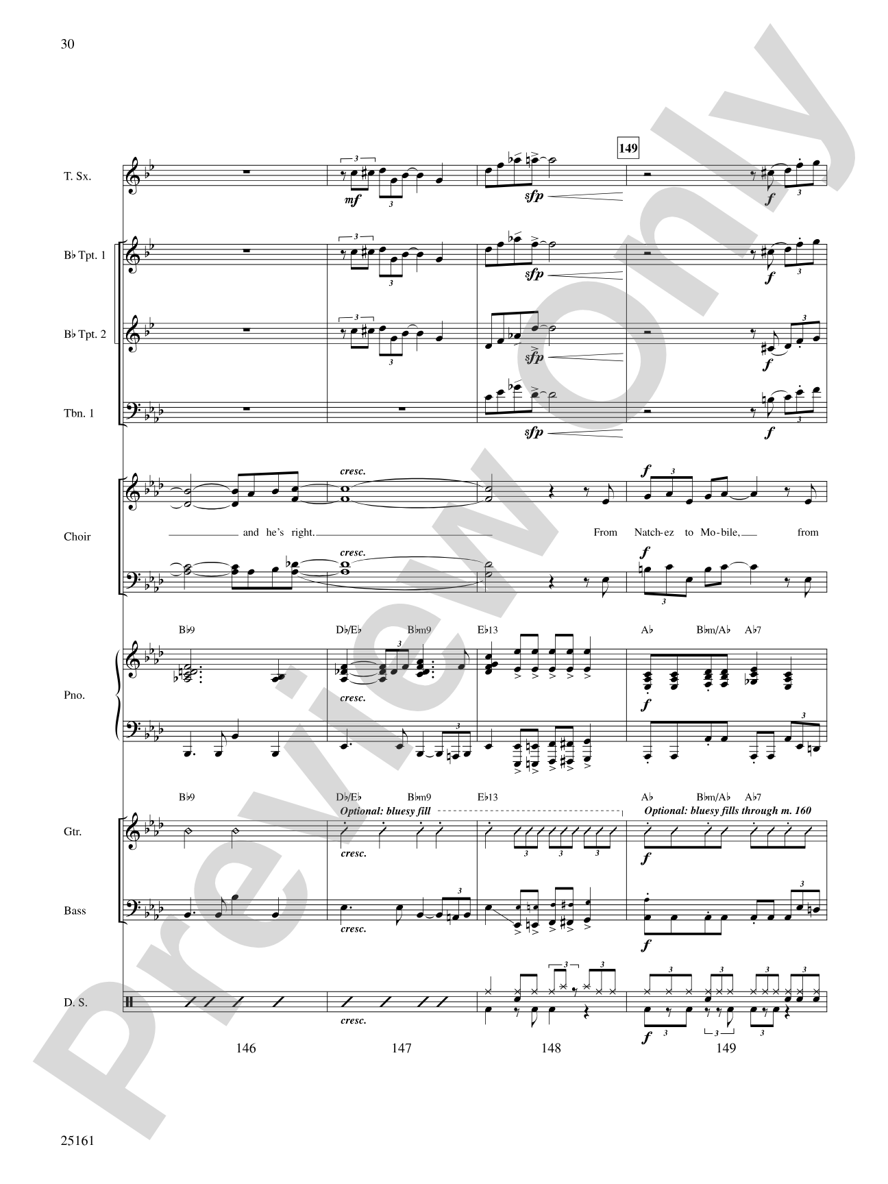 Portrait in Blue: Choral SoundPax