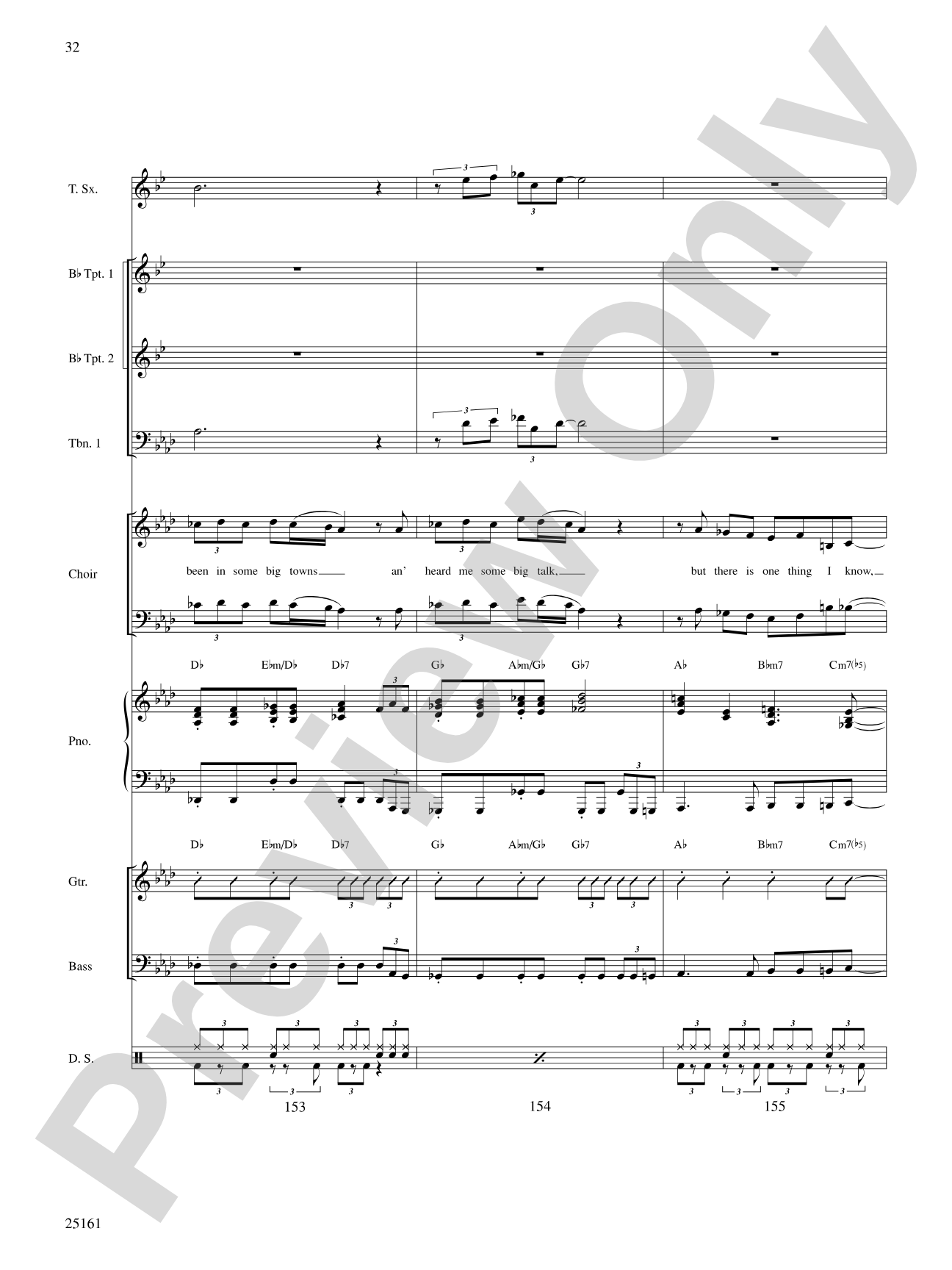 Portrait in Blue: Choral SoundPax