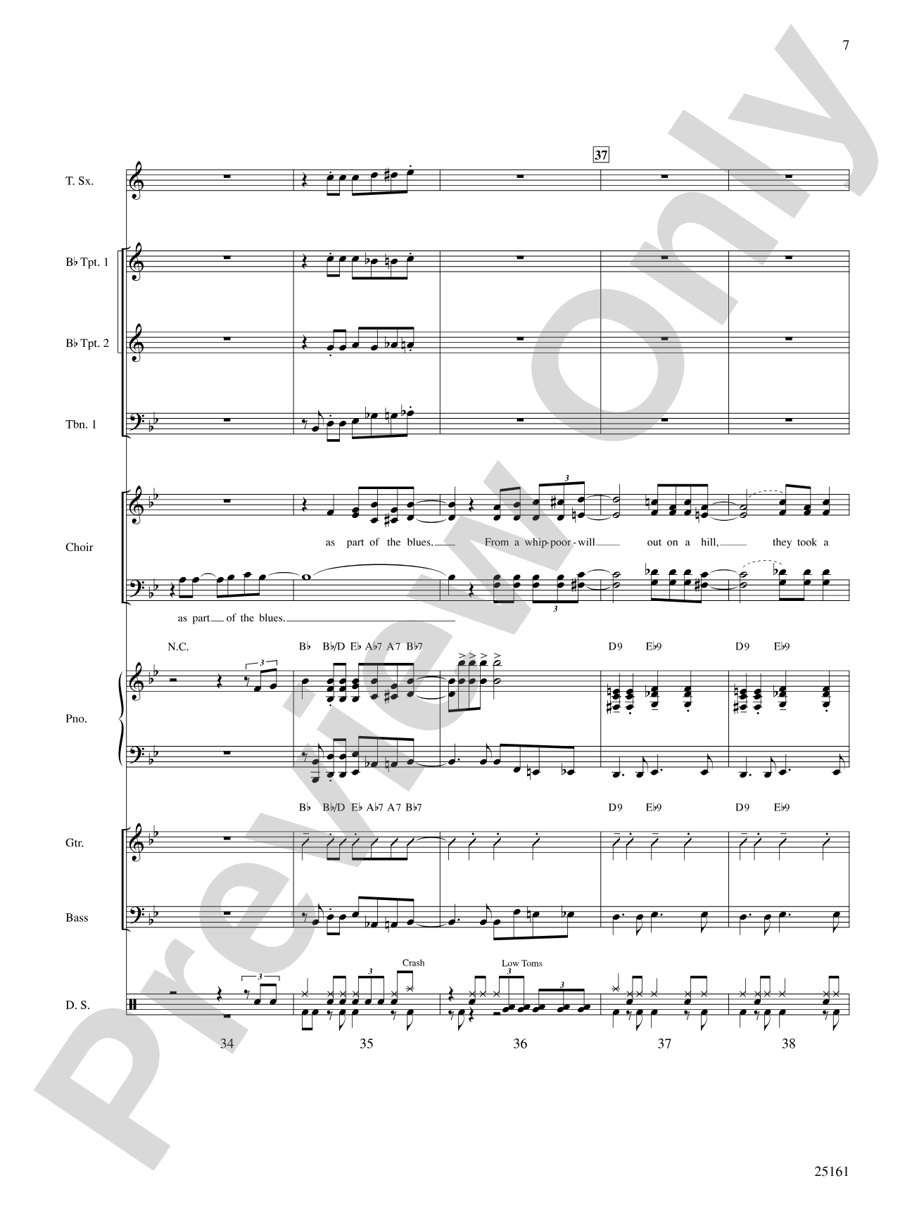 Portrait in Blue: Choral SoundPax