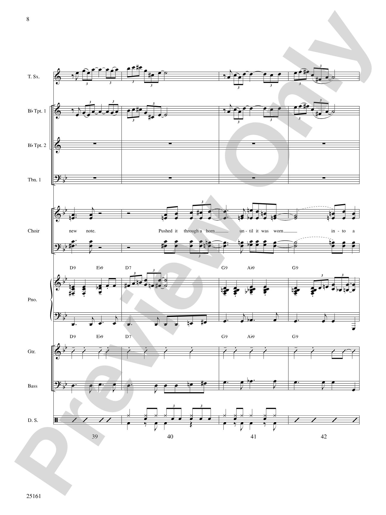 Portrait in Blue: Choral SoundPax
