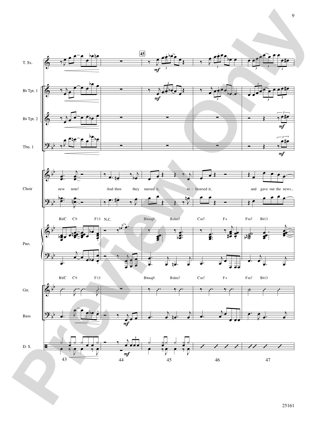 Portrait in Blue: Choral SoundPax