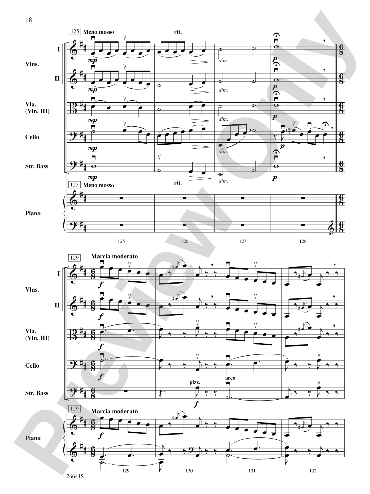 The Wizard of Oz: String Orchestra Conductor Score & Parts