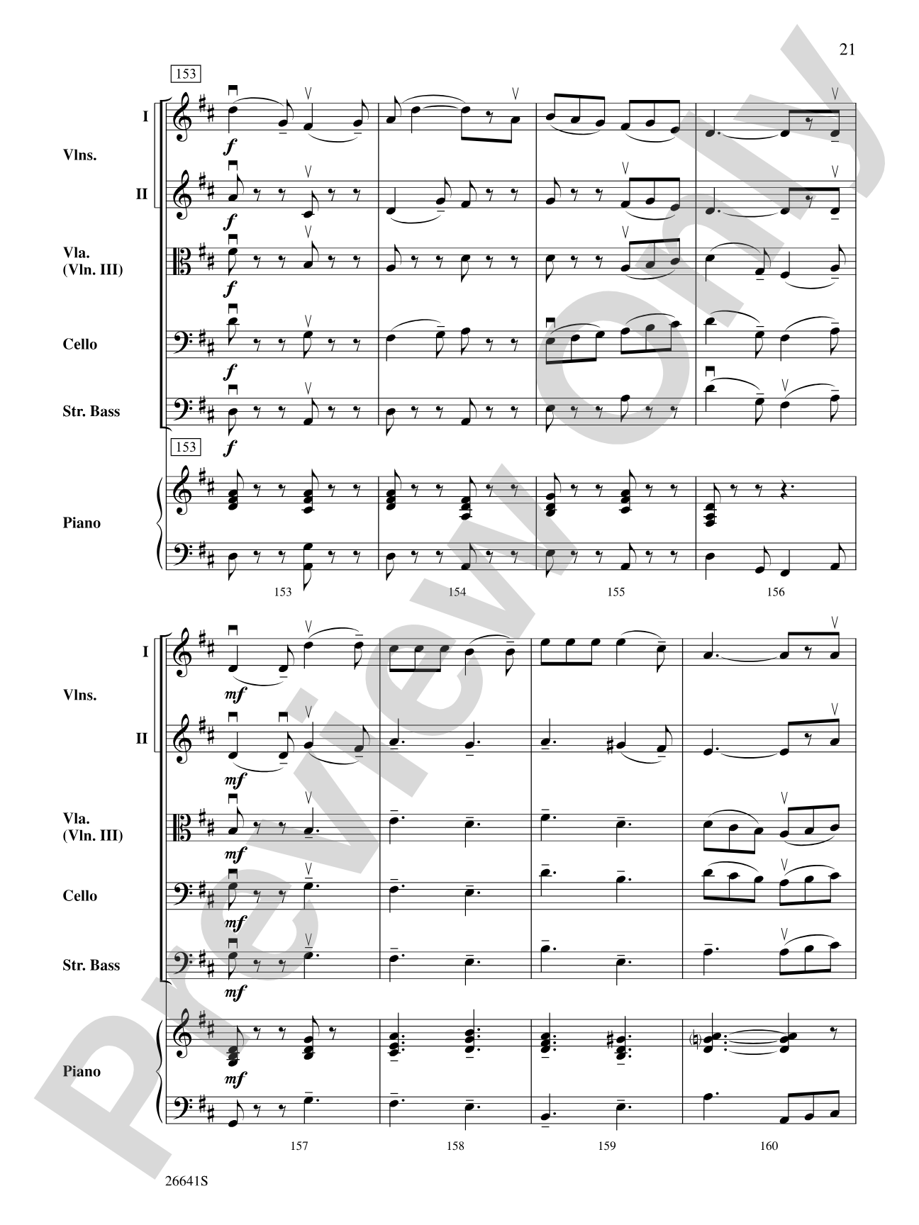 The Wizard of Oz: String Orchestra Conductor Score & Parts