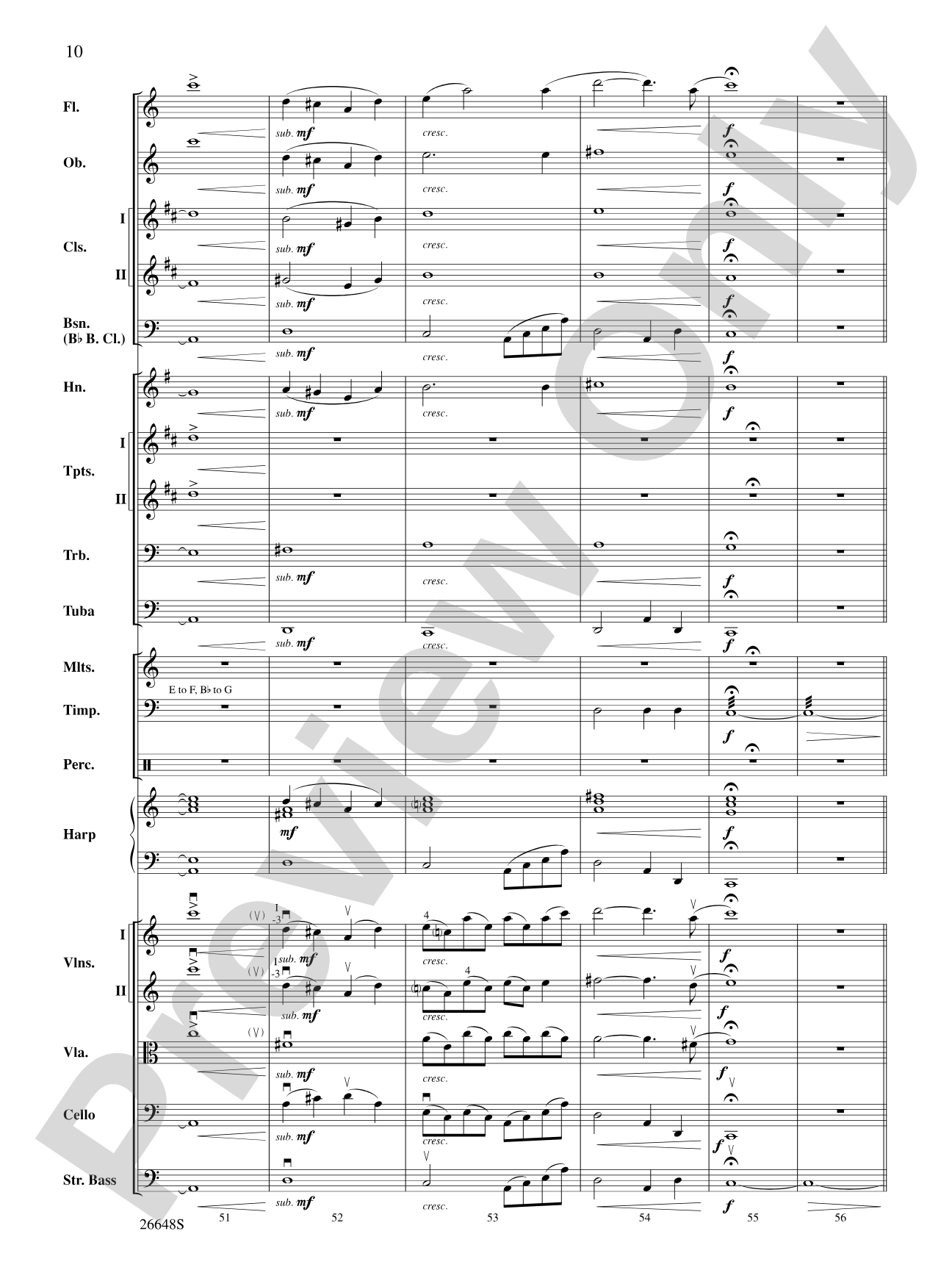Superman Returns: Full Orchestra Conductor Score & Parts