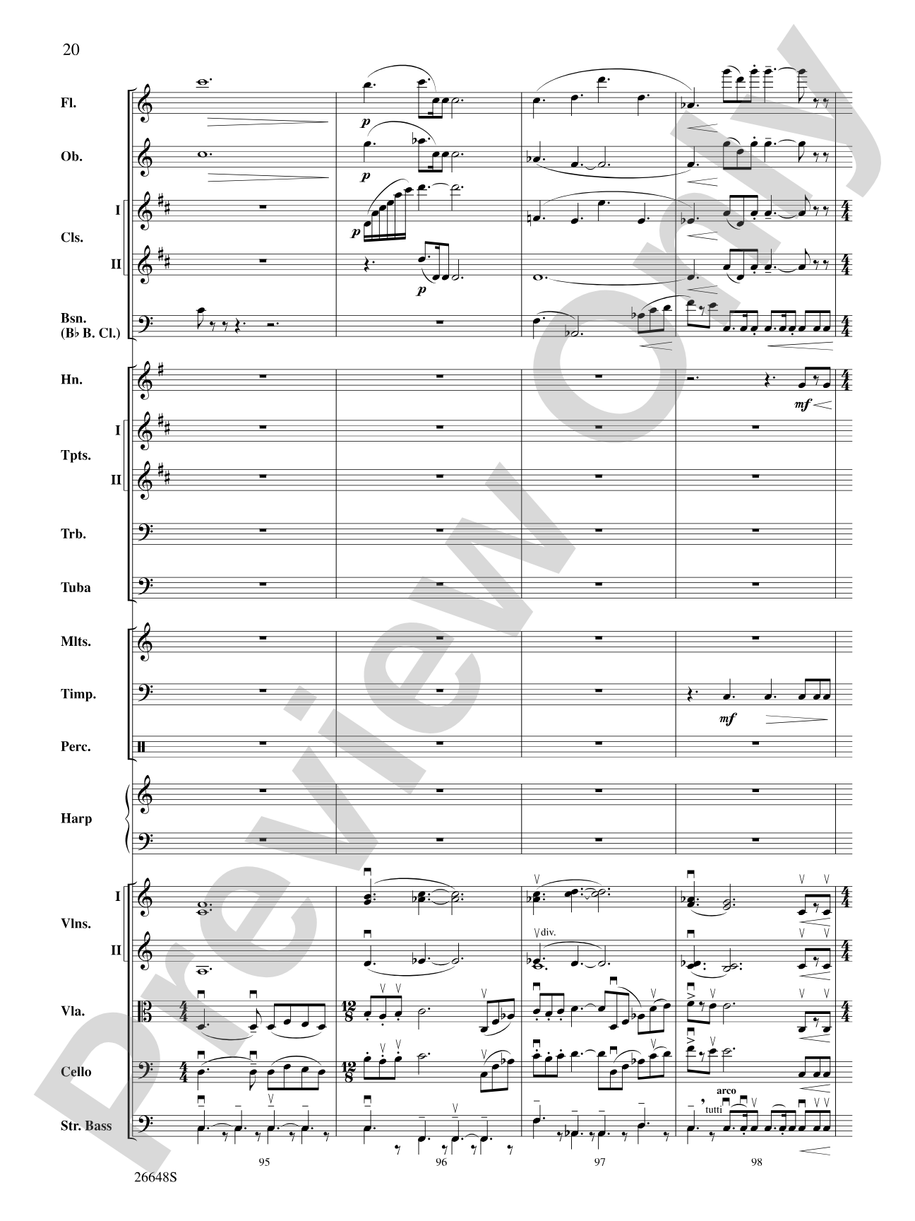 Superman Returns: Full Orchestra Conductor Score & Parts