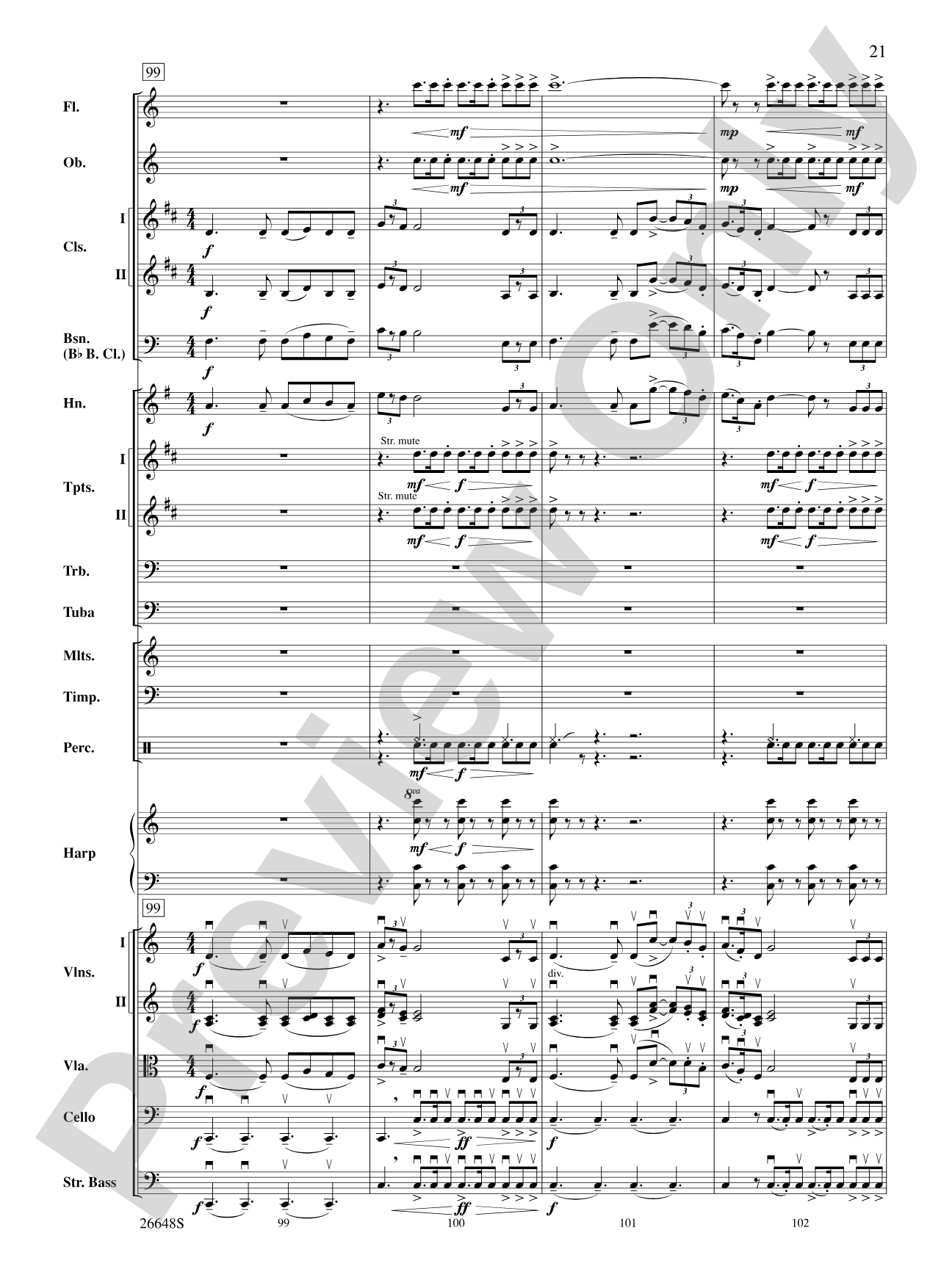 Superman Returns: Full Orchestra Conductor Score & Parts