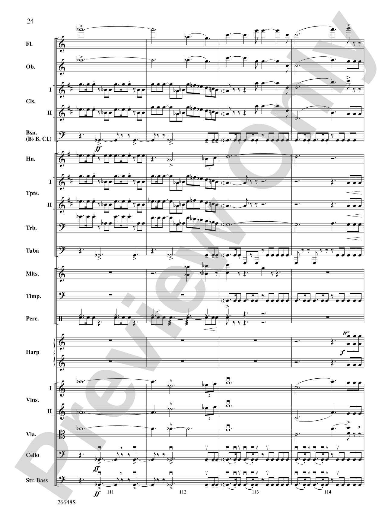 Superman Returns: Full Orchestra Conductor Score & Parts