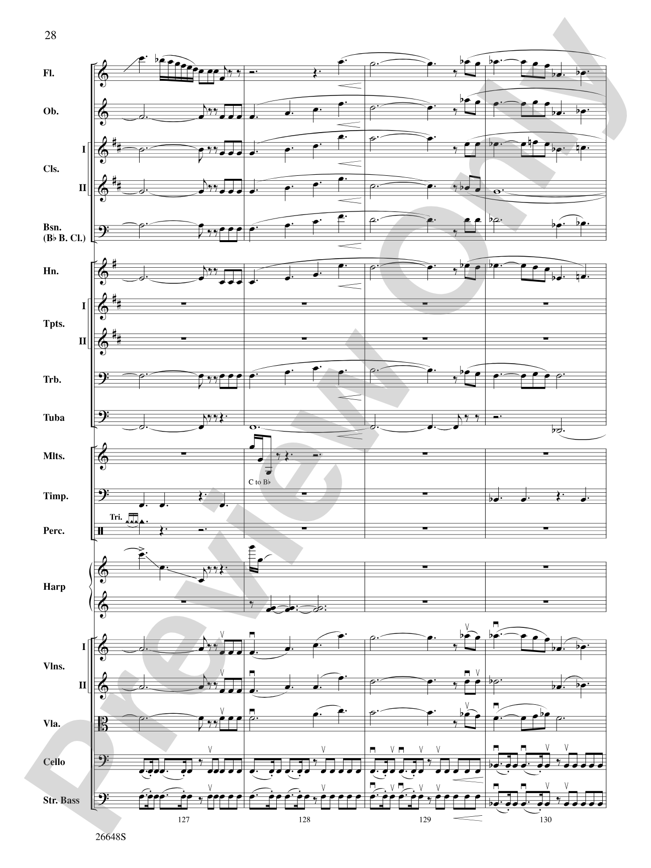 Superman Returns: Full Orchestra Conductor Score & Parts