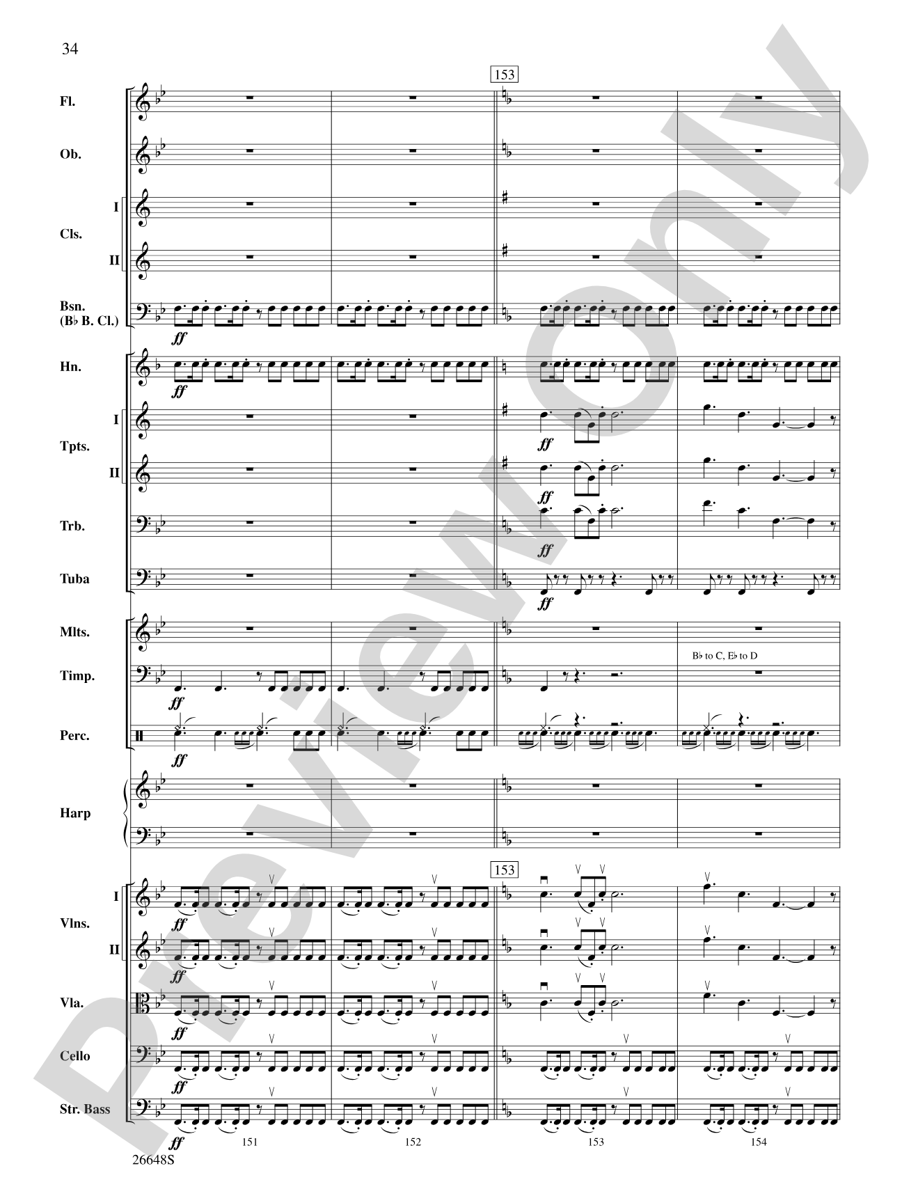 Superman Returns: Full Orchestra Conductor Score & Parts