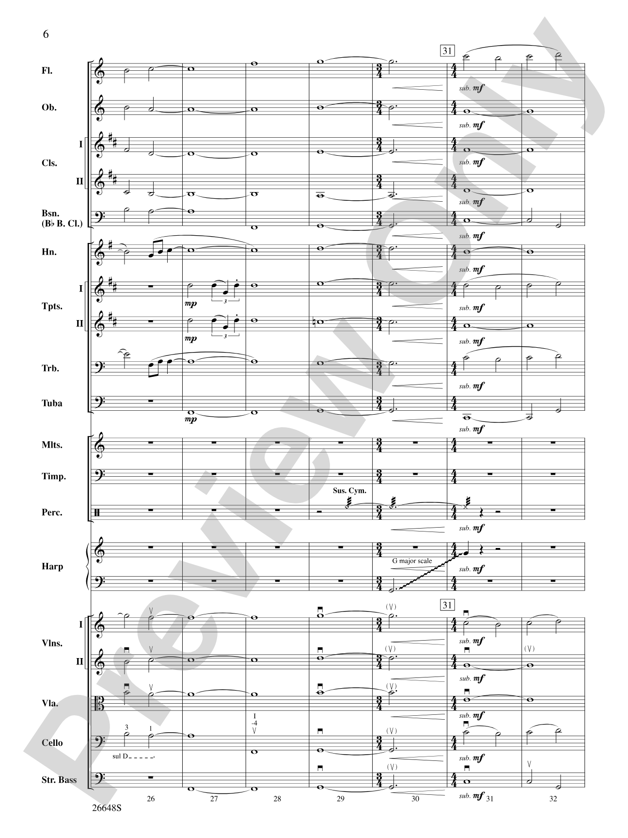Superman Returns: Full Orchestra Conductor Score & Parts